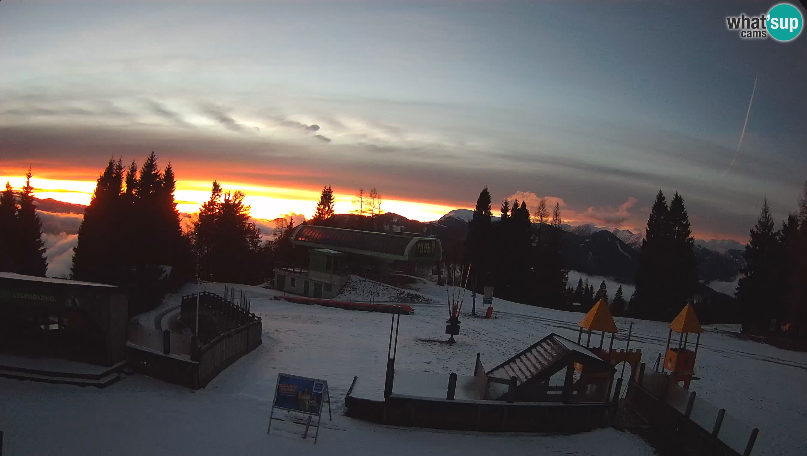 Webcam Počivalo – Alpska Perla | Liveblick vom Skigebiet Cerkno