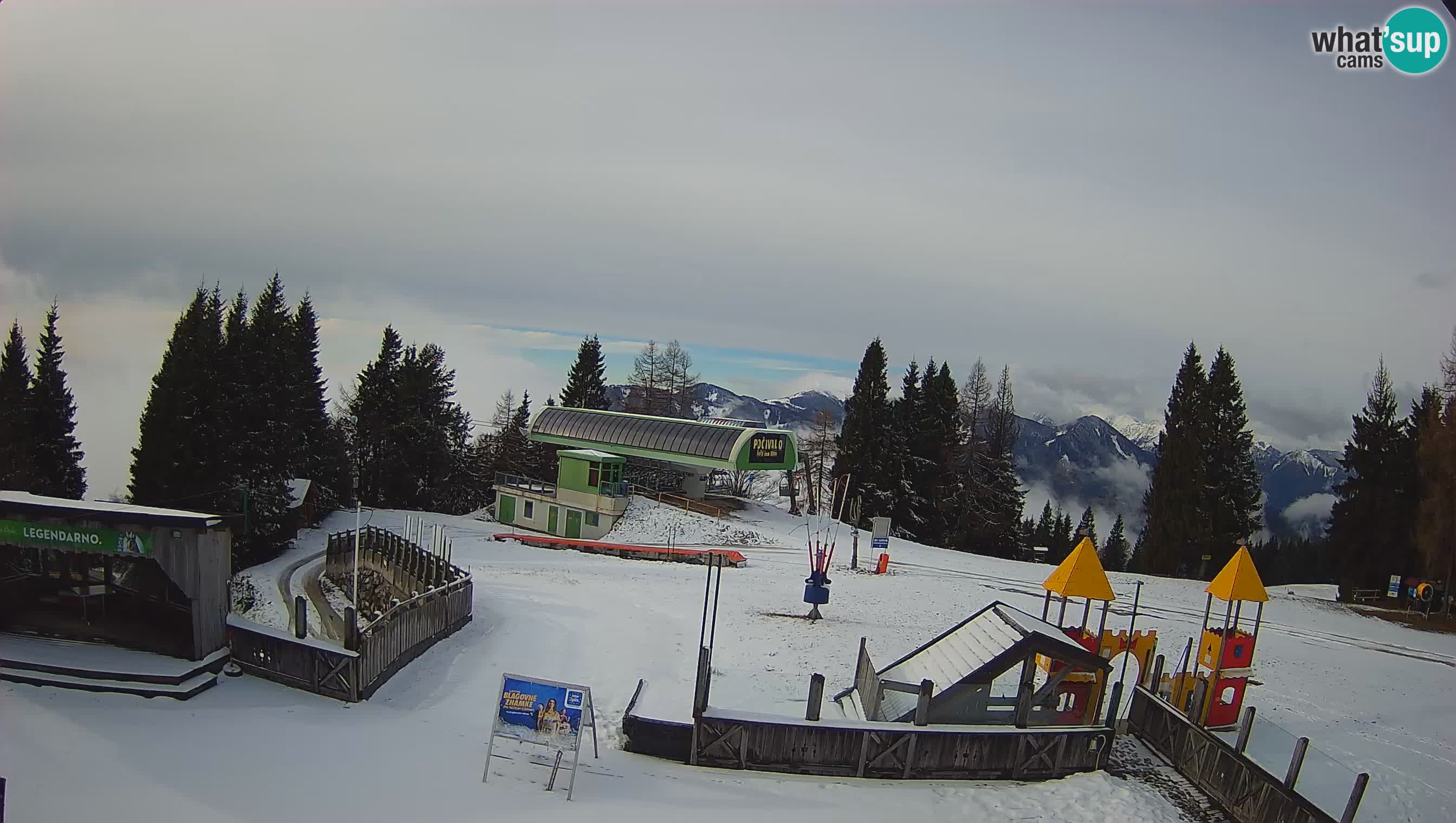 Webcam Počivalo – Alpska Perla | Liveblick vom Skigebiet Cerkno