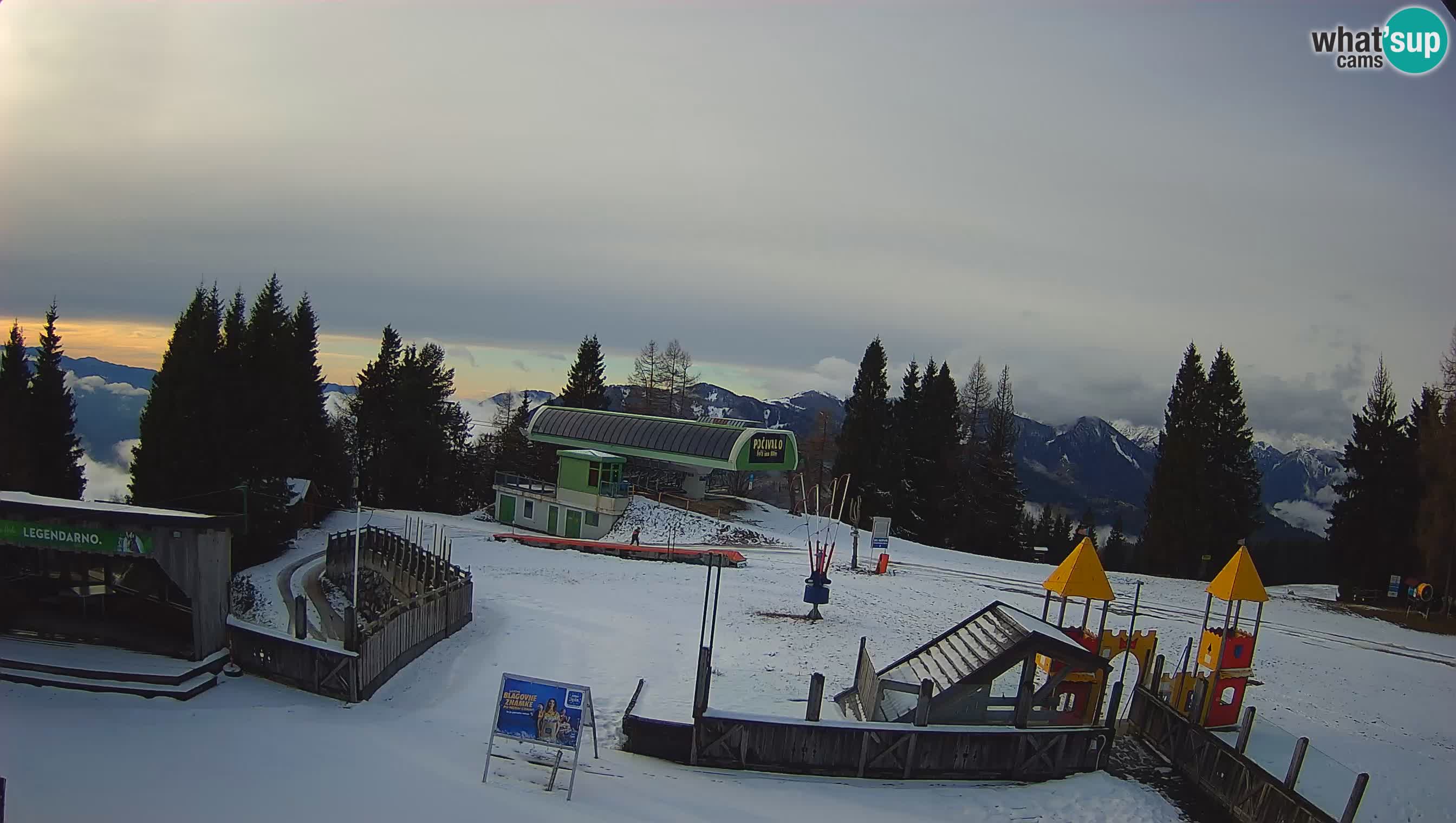 Webcam Počivalo – Alpska Perla | Liveblick vom Skigebiet Cerkno