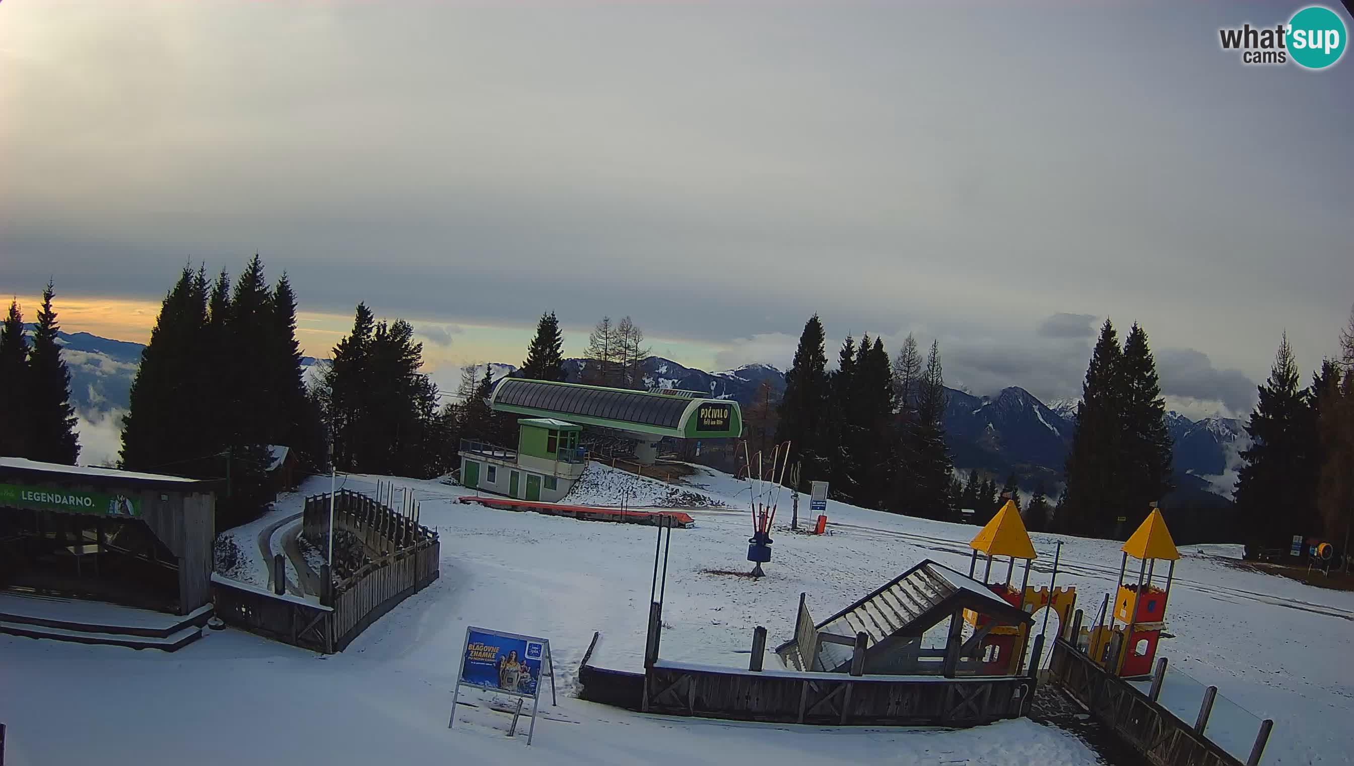 Webcam Počivalo – Alpska Perla | Liveblick vom Skigebiet Cerkno