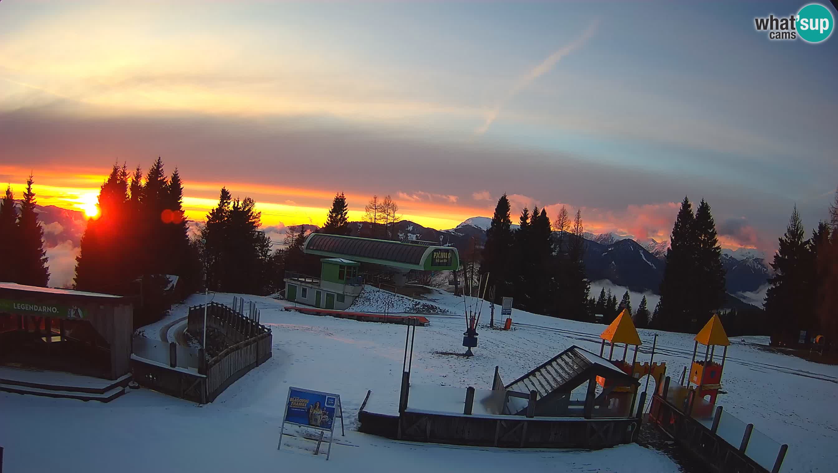Webcam Počivalo – Alpska Perla | Live View from Cerkno Ski Resort