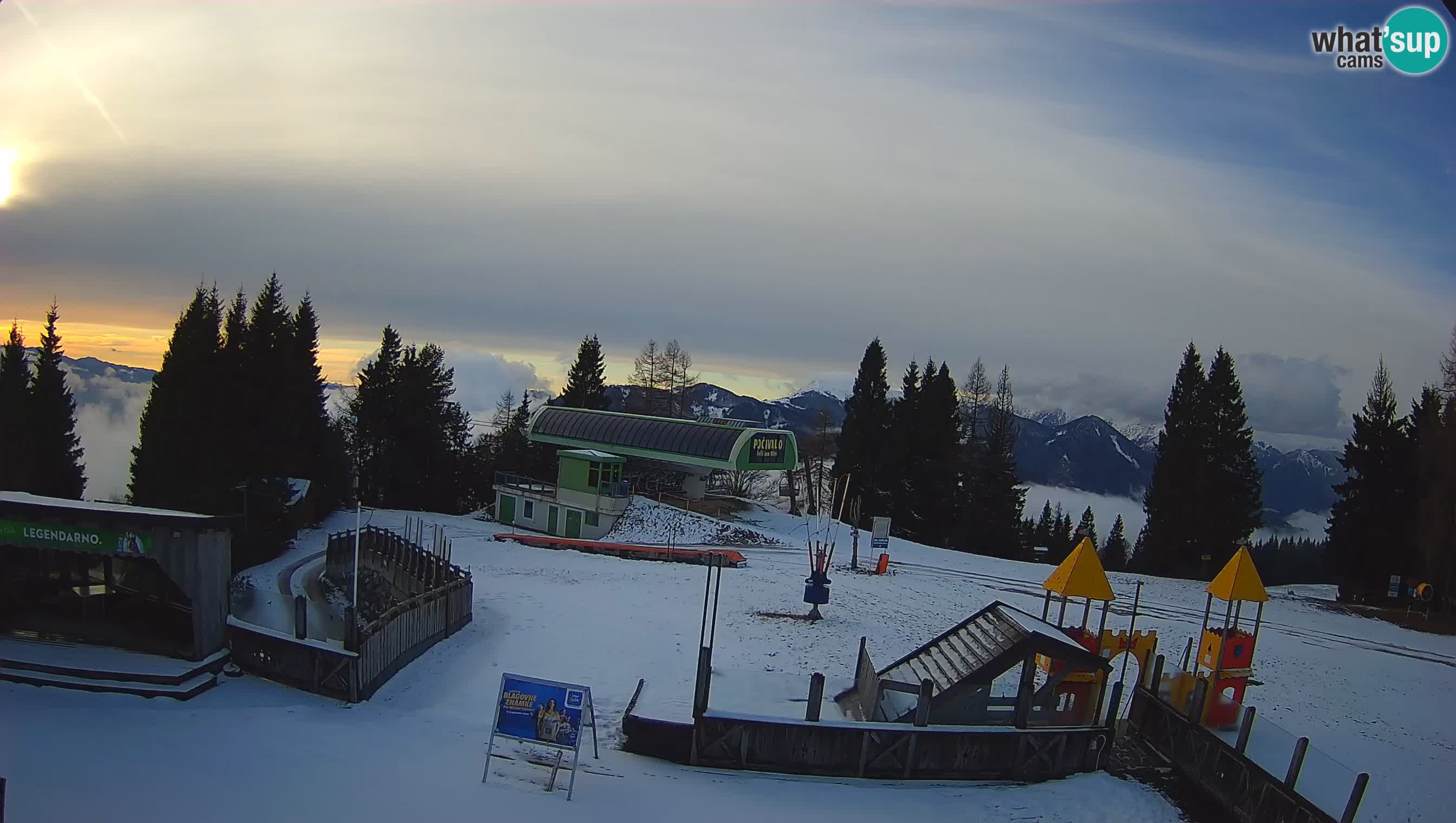 Webcam Počivalo – Alpska Perla | Liveblick vom Skigebiet Cerkno