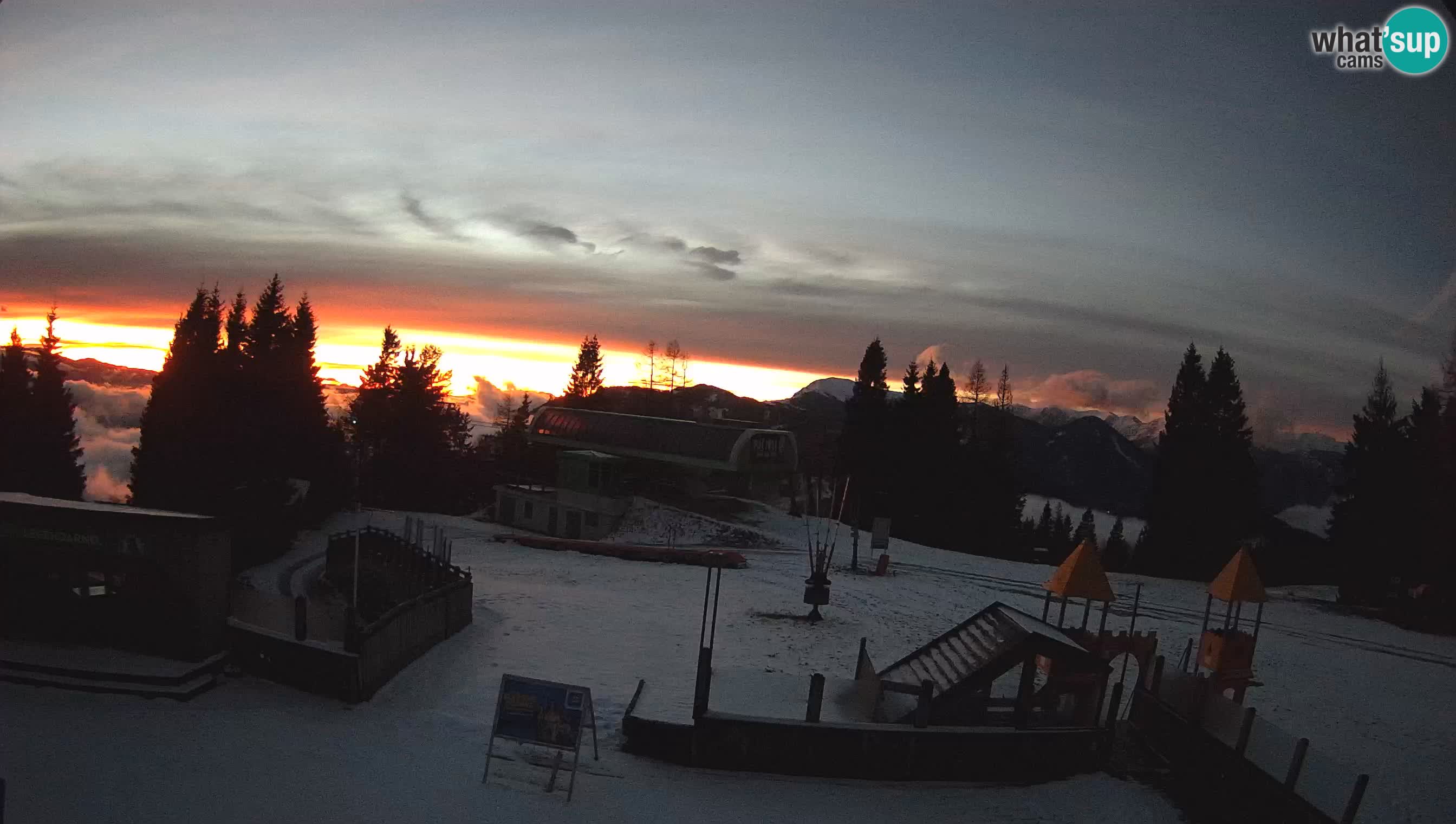 Webcam Počivalo – Alpska Perla | Liveblick vom Skigebiet Cerkno