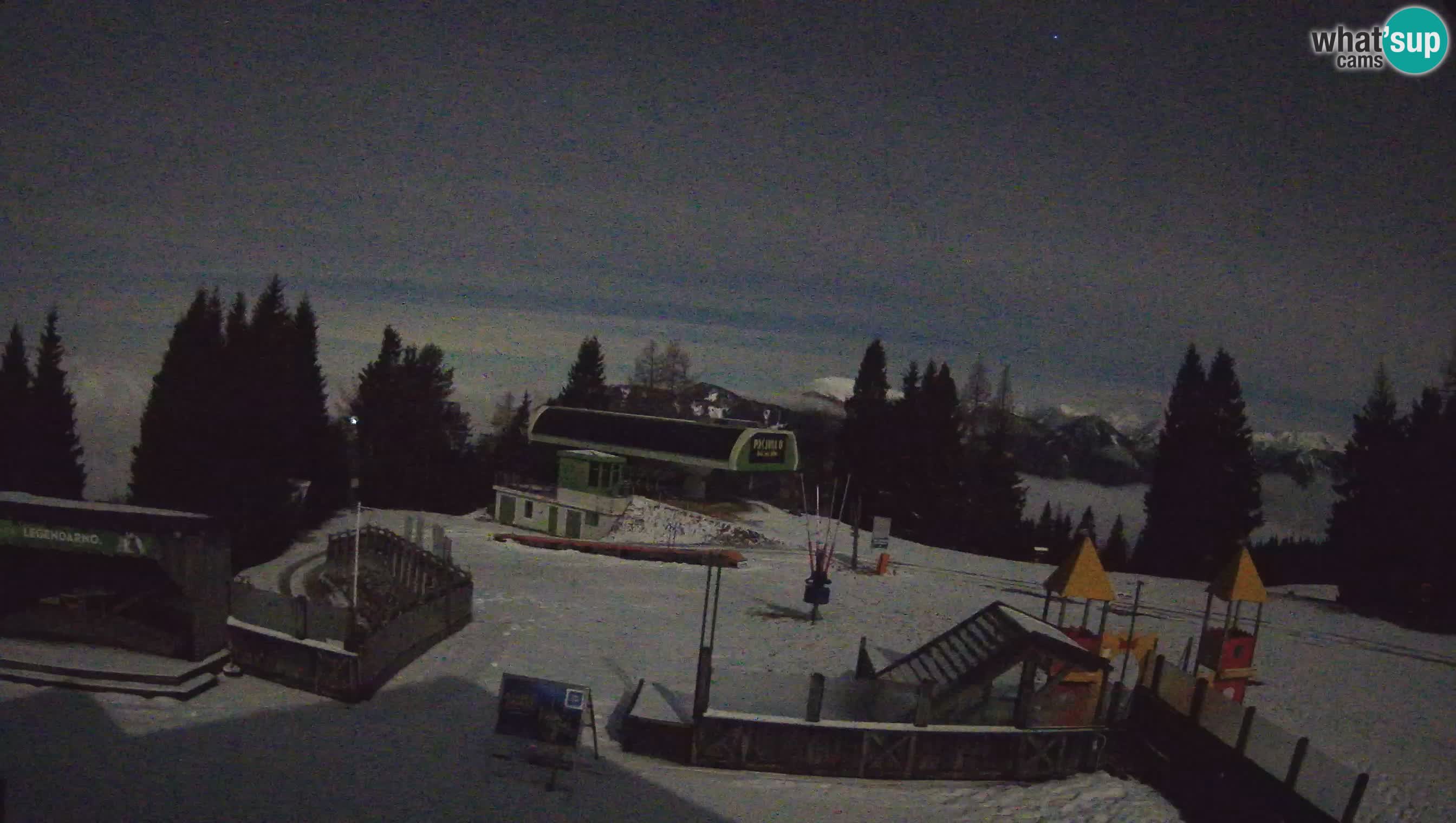 Webcam de la station de ski des Alpes slovènes à Cerkno Počivalo