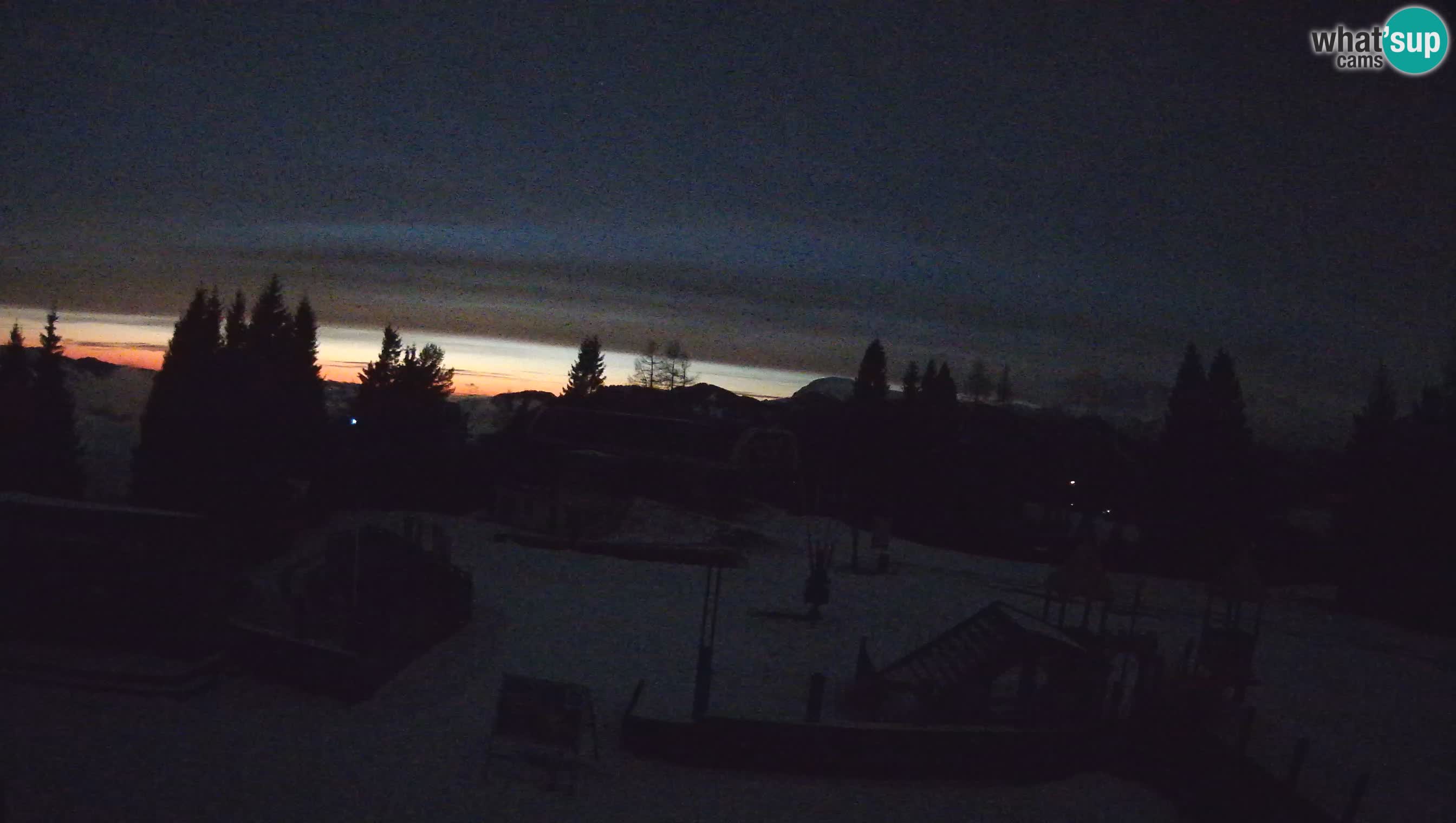 Cámara web Počivalo – Alpska Perla | Vista en vivo desde la estación de esquí Cerkno