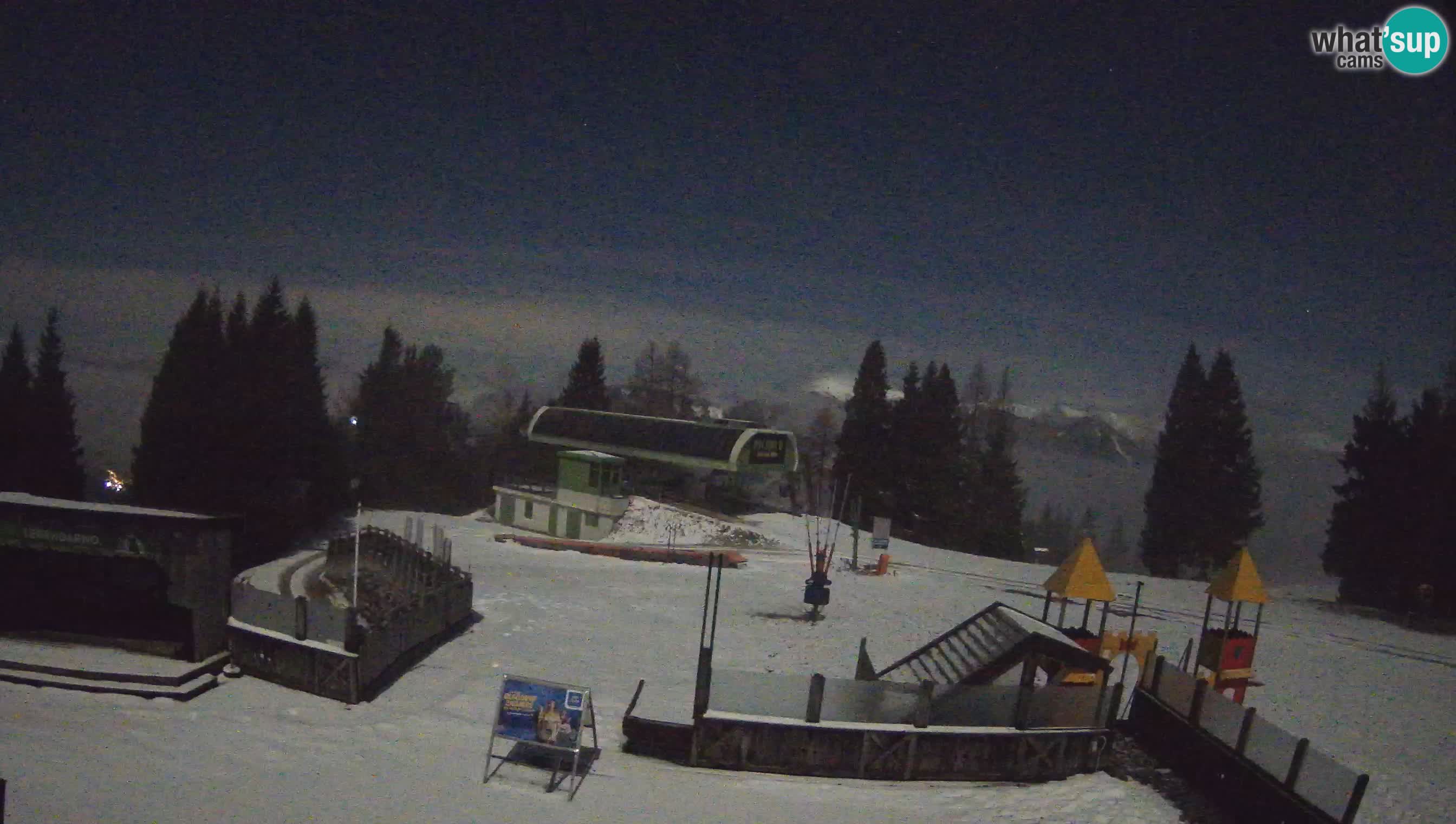 Webcam Počivalo – Alpska Perla | Vista live dalla stazione sciistica di Cerkno