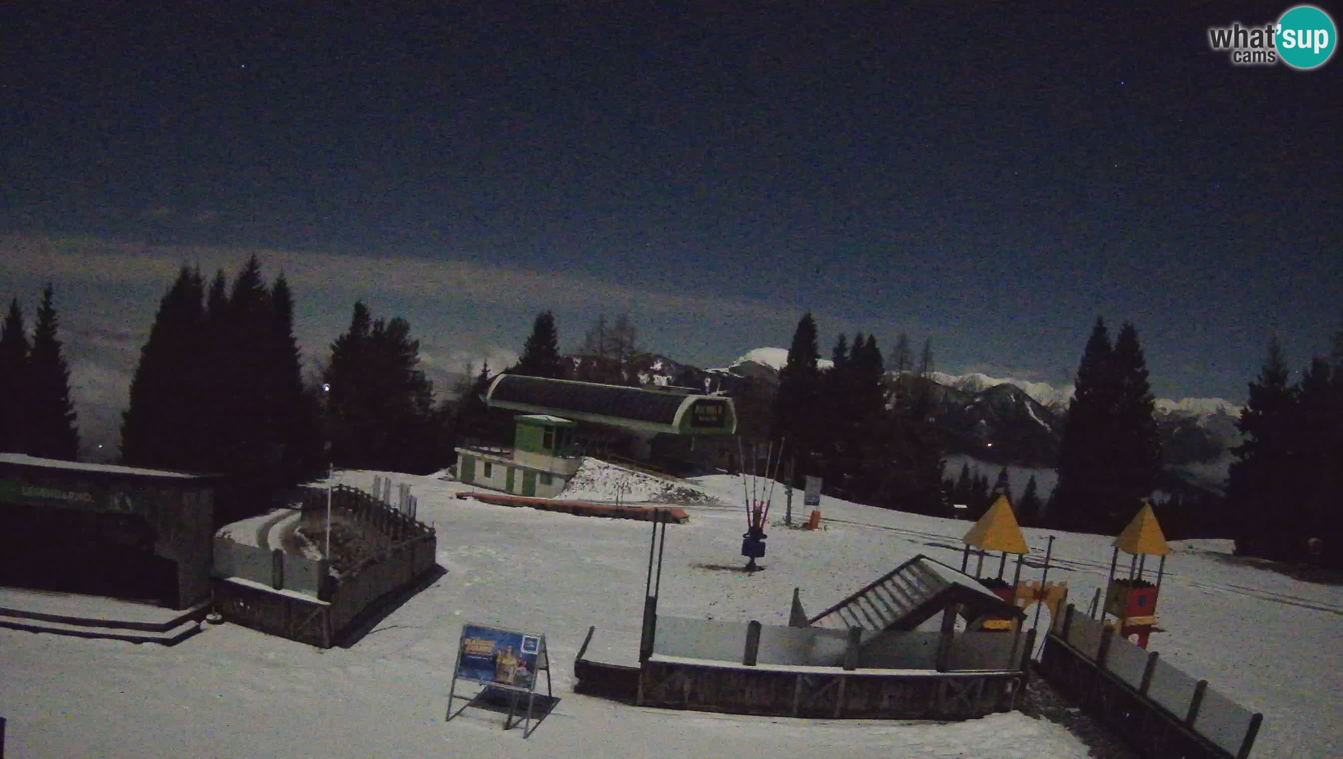 Cámara web Počivalo – Alpska Perla | Vista en vivo desde la estación de esquí Cerkno