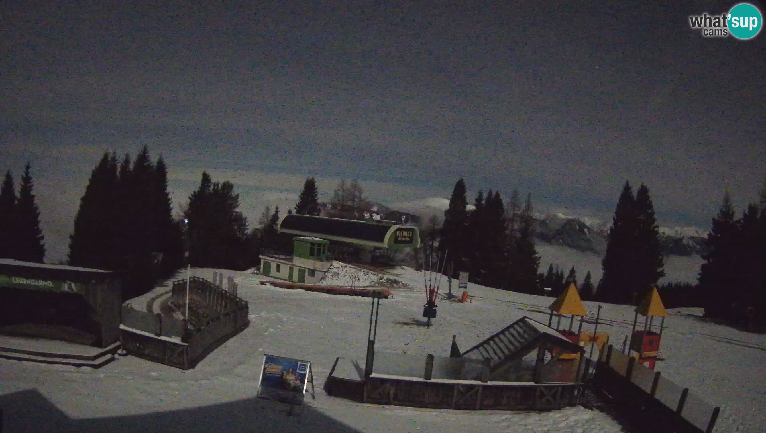 Webcam Počivalo – Alpska Perla | Vista live dalla stazione sciistica di Cerkno