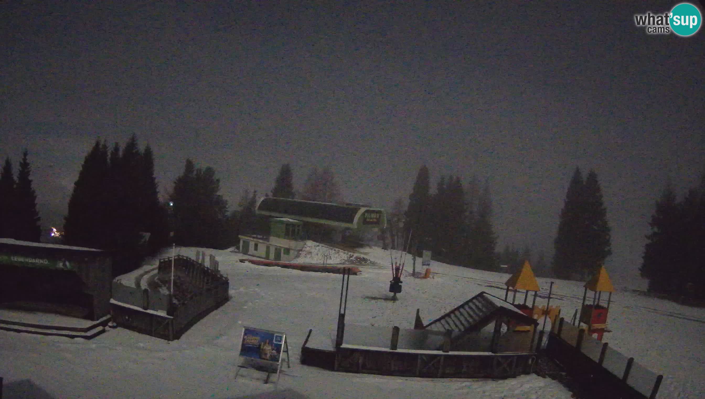 Cámara web Počivalo – Alpska Perla | Vista en vivo desde la estación de esquí Cerkno