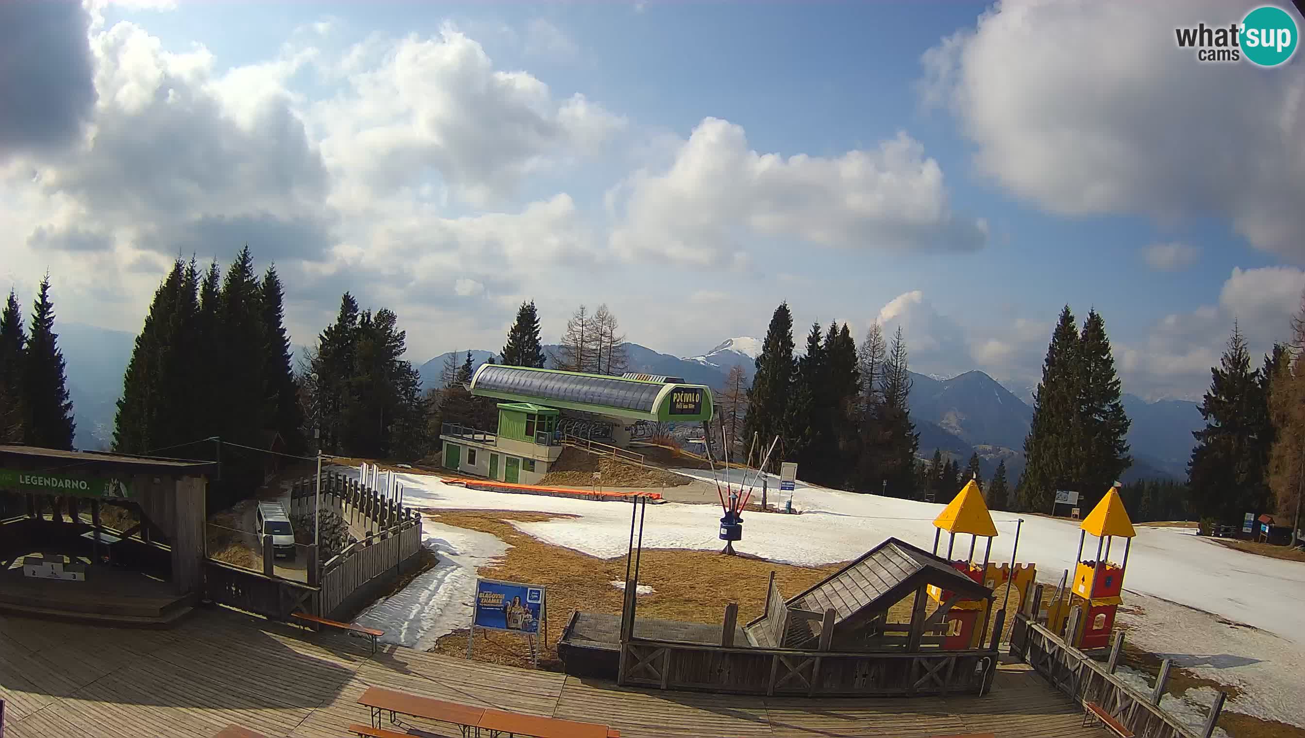 Web kamera Počivalo – Alpska Perla | Pogled uživo sa skijališta Cerkno