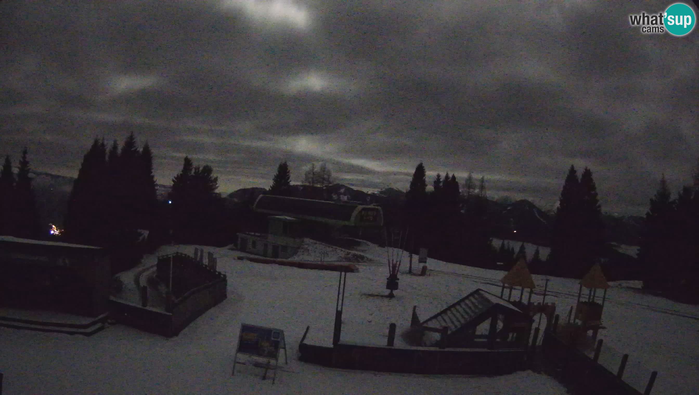 Alpska Perla Ski center Cerkno Počivalo webcam – Slovenia