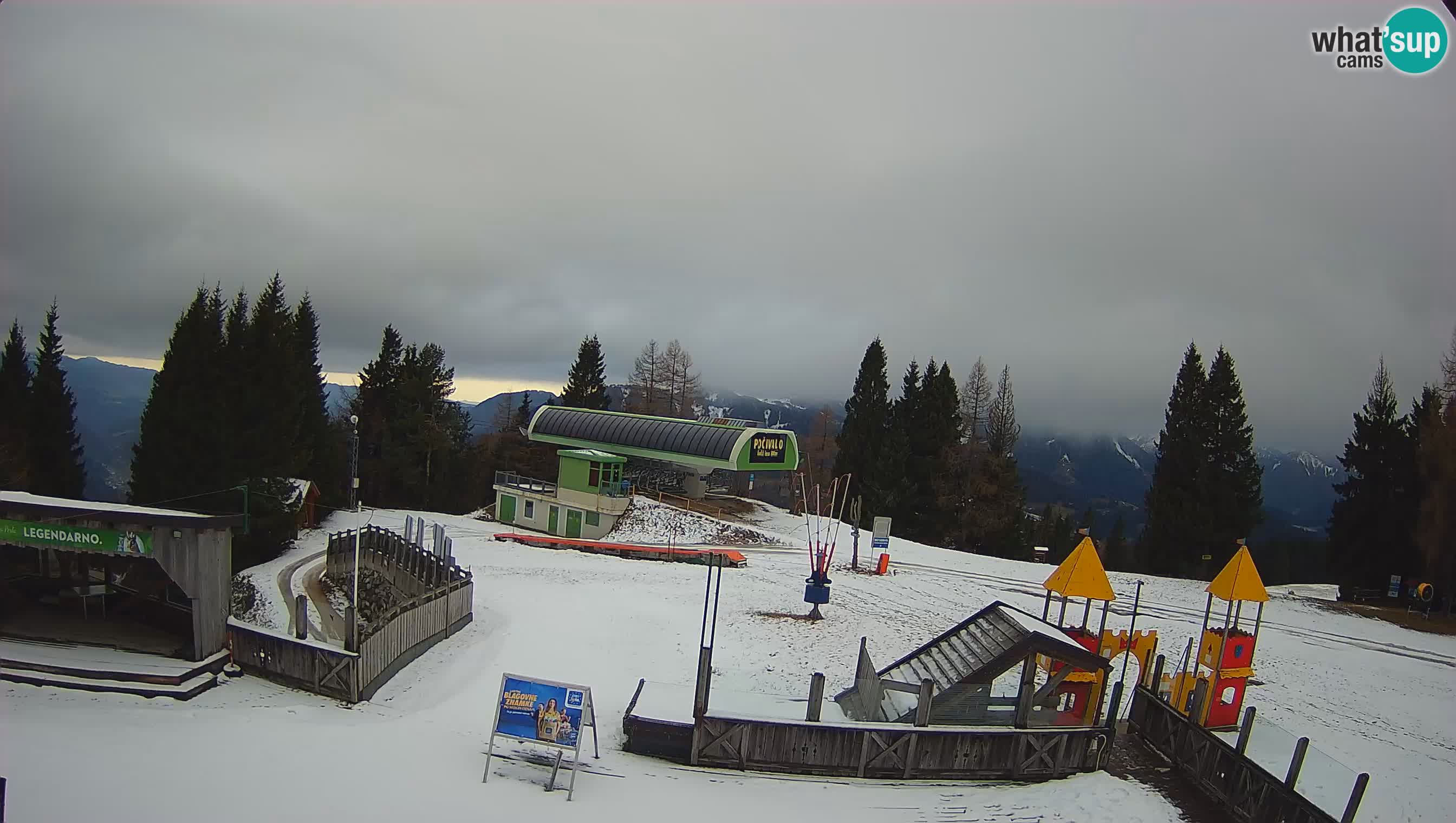 Alpska Perla Skijalište Cerkno Počivalo web kamera – Slovenija