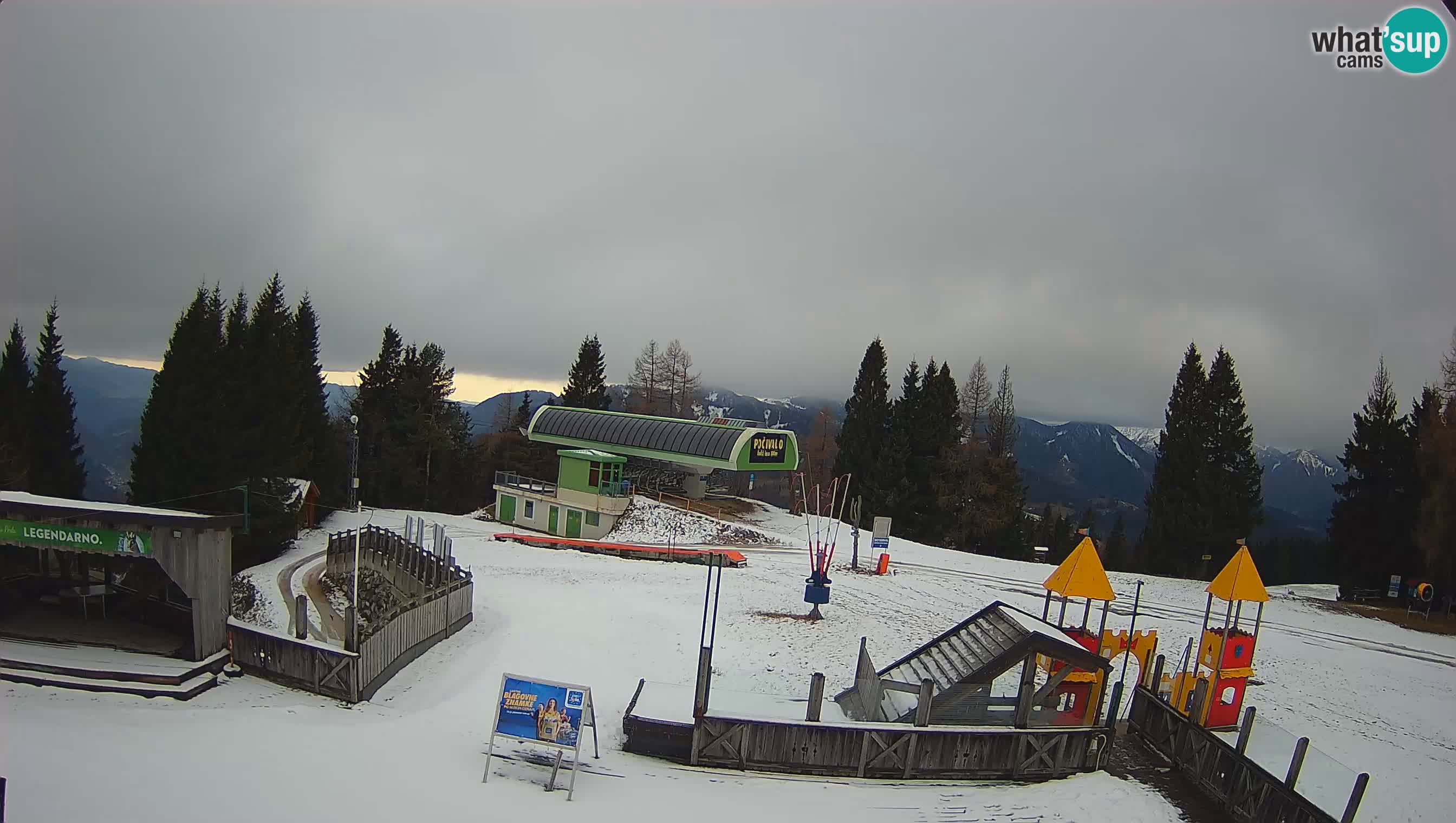 Cámara web Počivalo – Alpska Perla | Vista en vivo desde la estación de esquí Cerkno