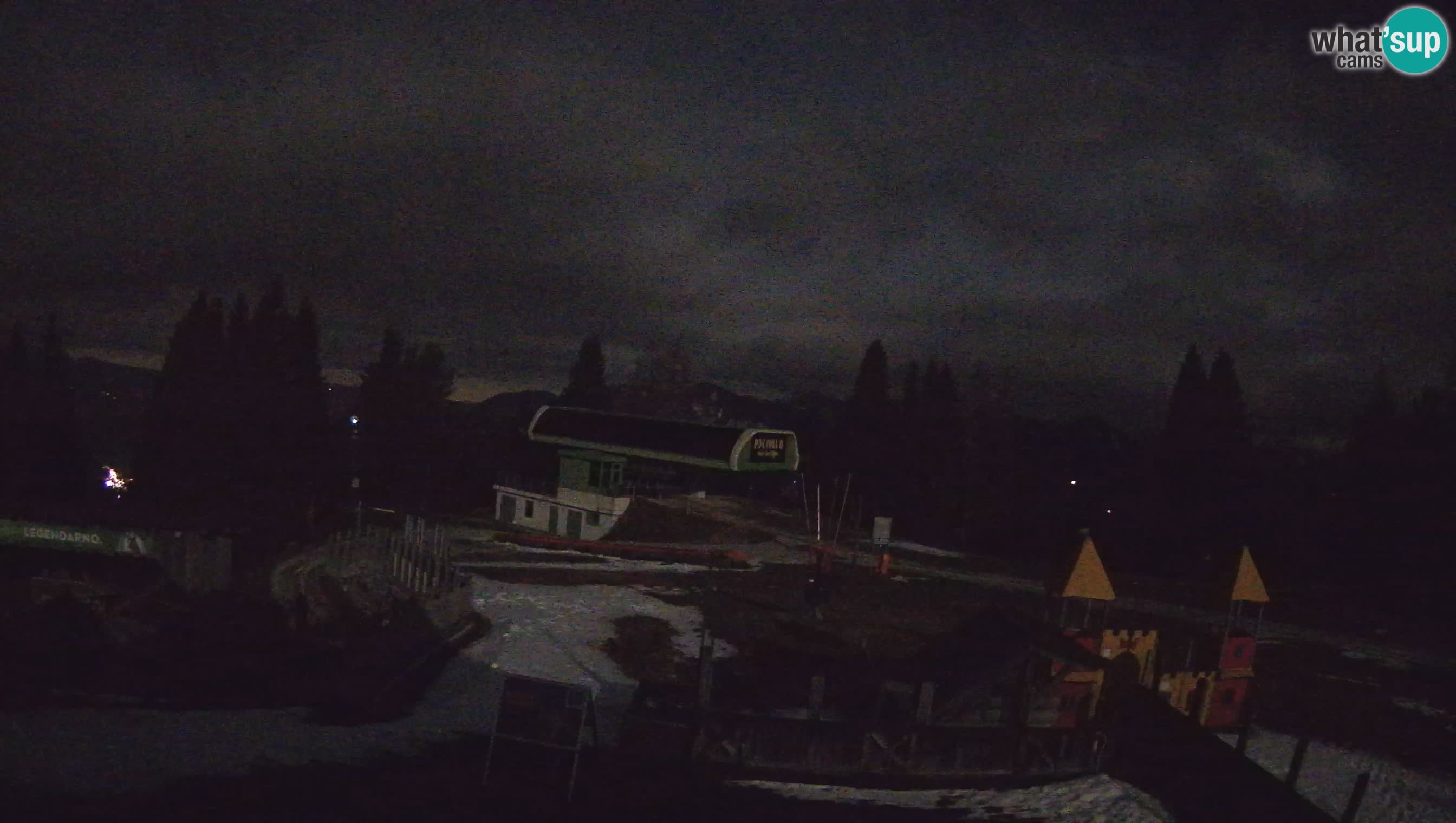 Spletna kamera Počivalo – Alpska Perla | Pogled v živo iz smučišča Cerkno