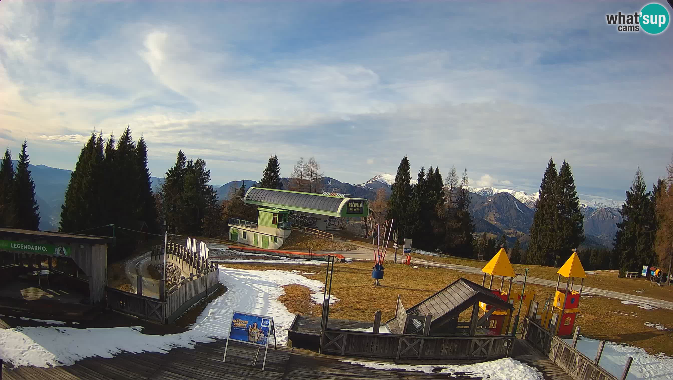 Web kamera Počivalo – Alpska Perla | Pogled uživo sa skijališta Cerkno