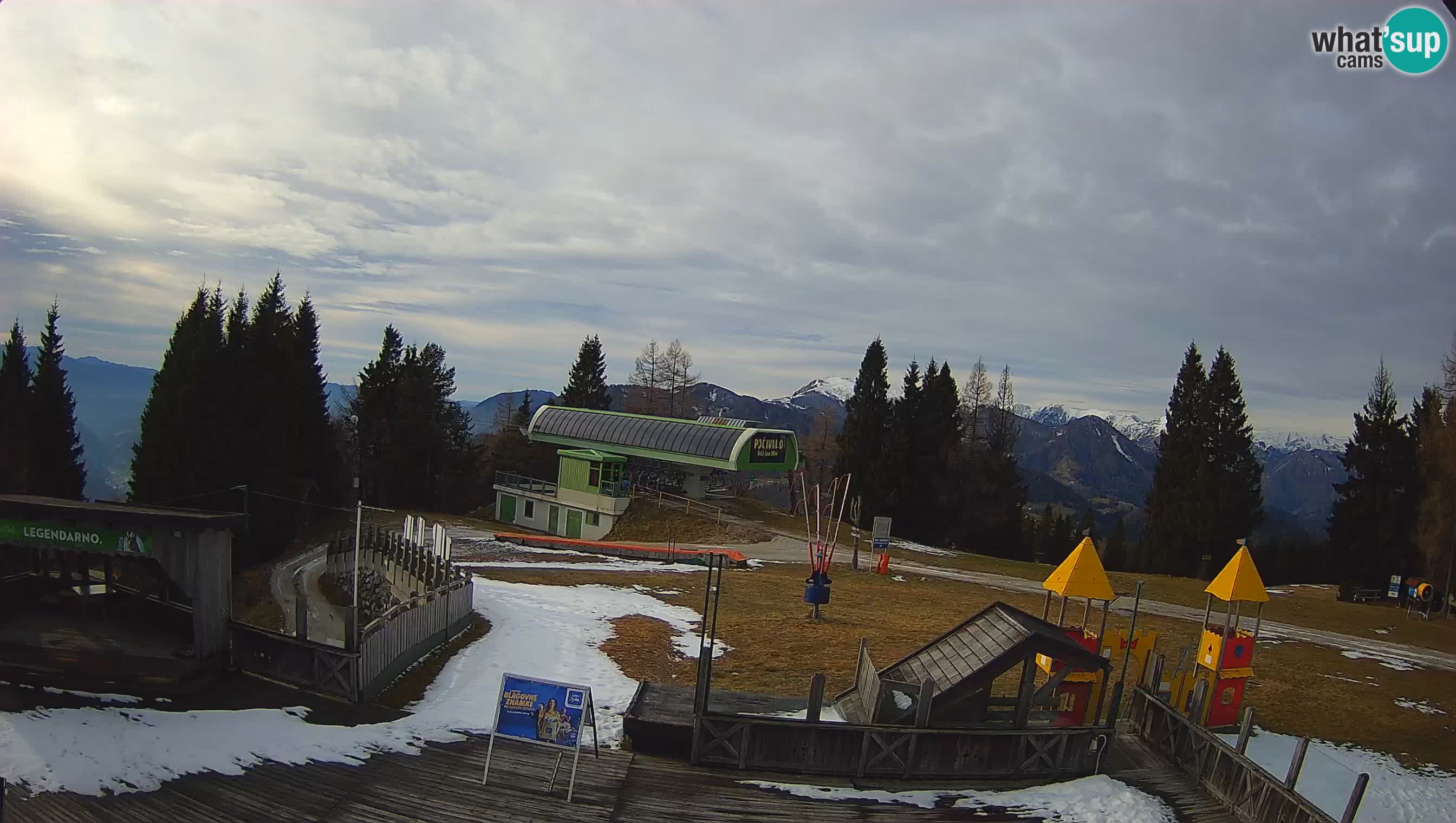 Webcam Počivalo – Alpska Perla | Vista live dalla stazione sciistica di Cerkno