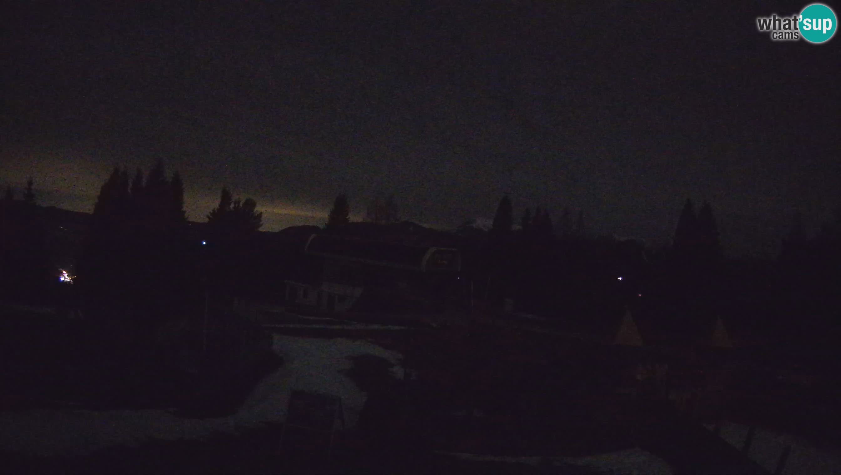 Webcam de la station de ski des Alpes slovènes à Cerkno Počivalo