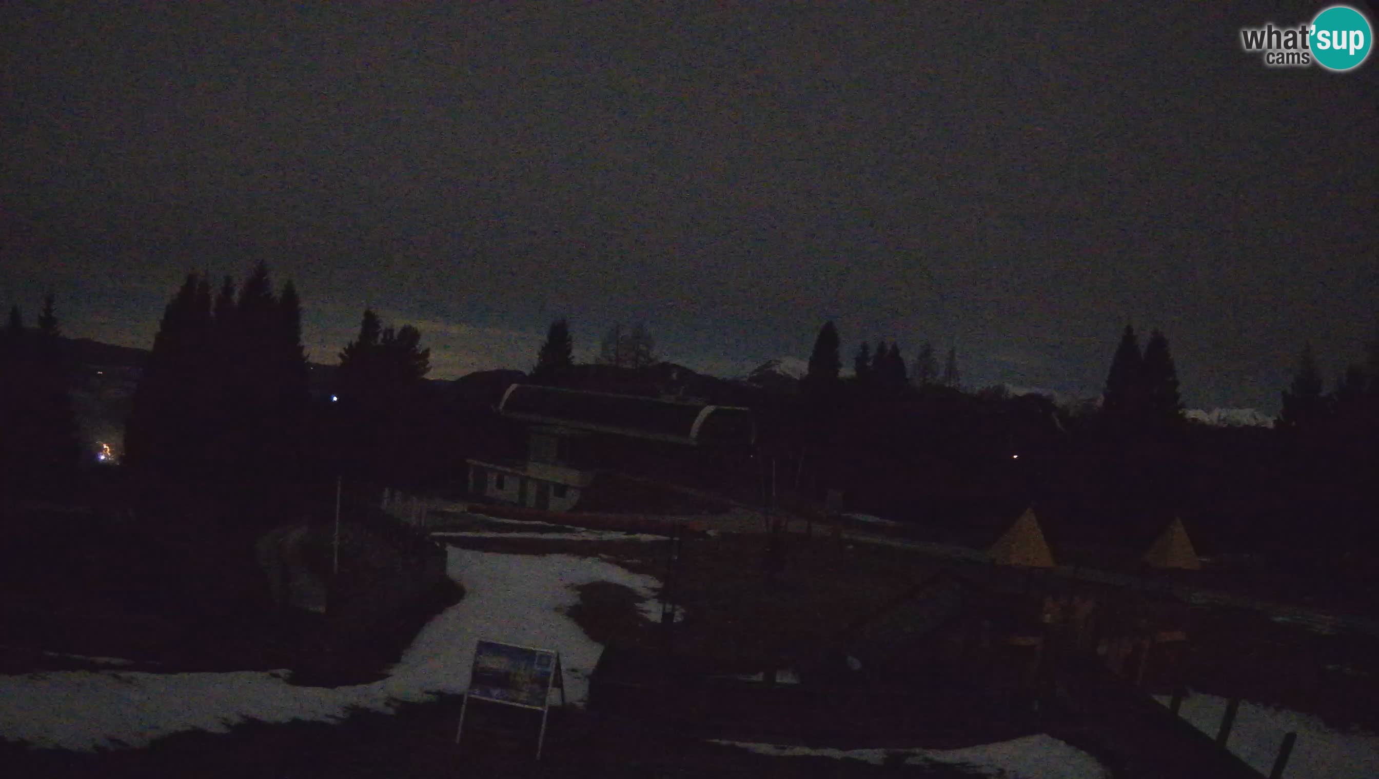 Webcam Počivalo – Alpska Perla | Vista live dalla stazione sciistica di Cerkno