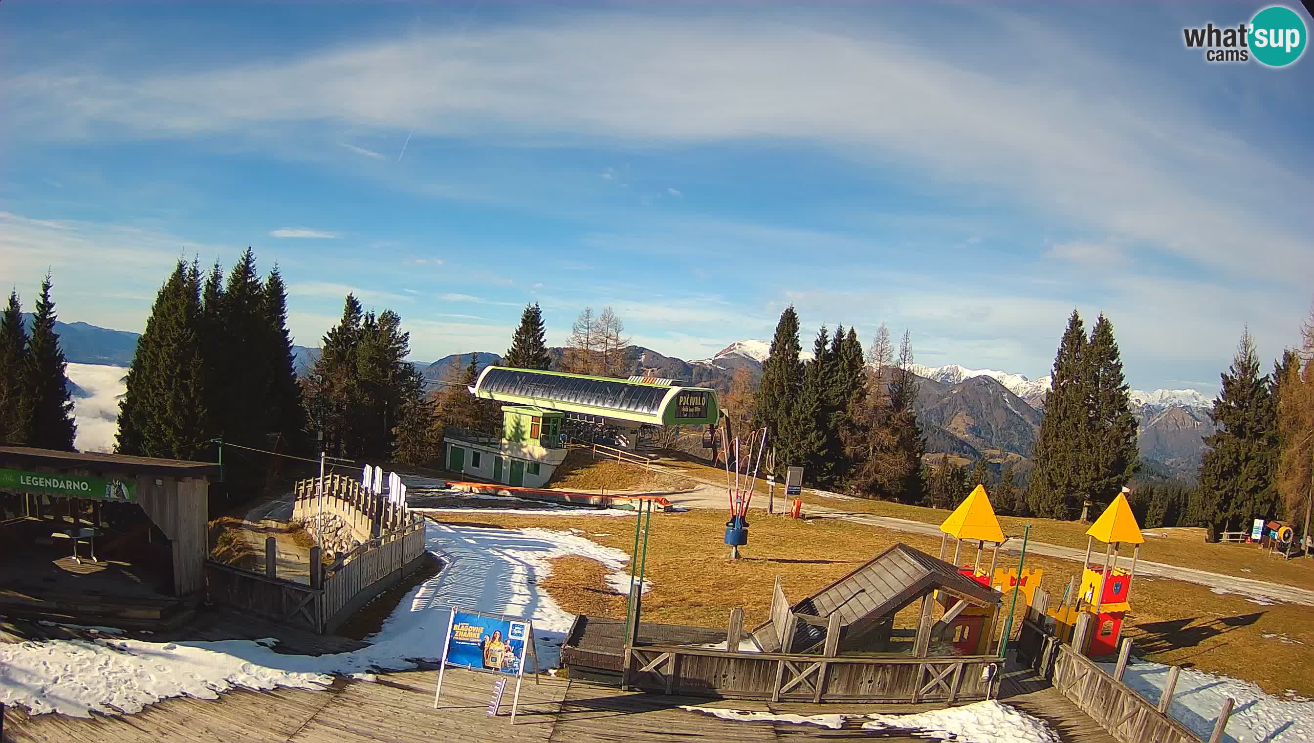 Web kamera Počivalo – Alpska Perla | Pogled uživo sa skijališta Cerkno