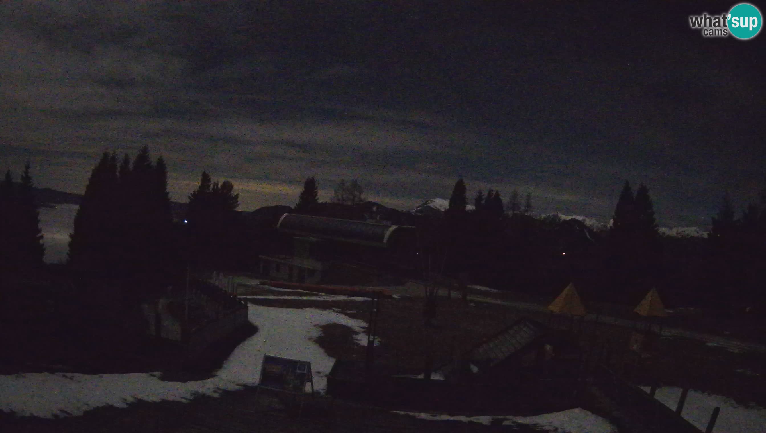 Webcam Počivalo – Alpska Perla | Vista live dalla stazione sciistica di Cerkno