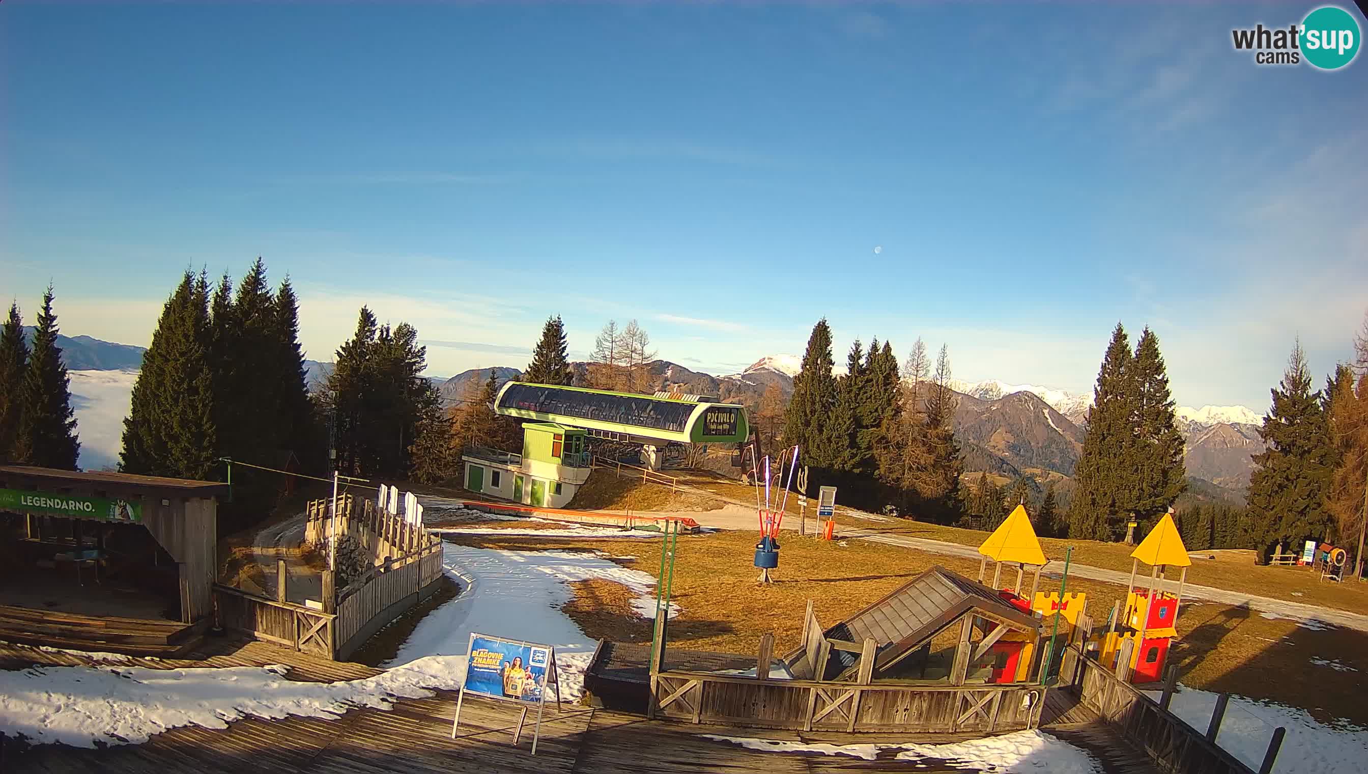 Webcam Počivalo – Alpska Perla | Liveblick vom Skigebiet Cerkno