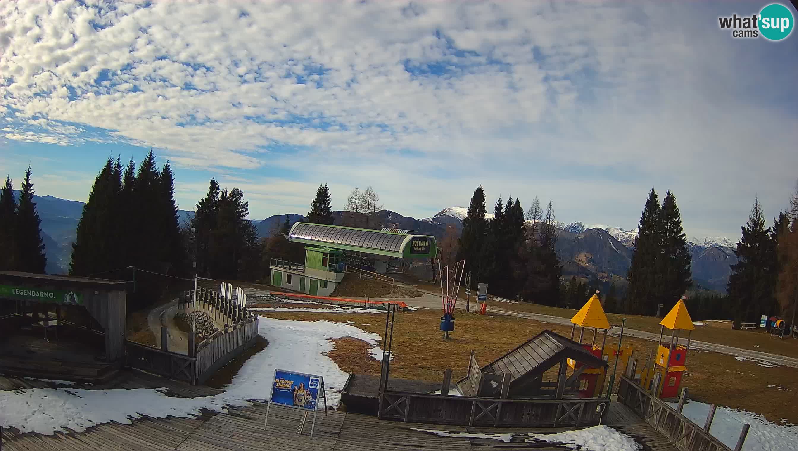 Web kamera Počivalo – Alpska Perla | Pogled uživo sa skijališta Cerkno