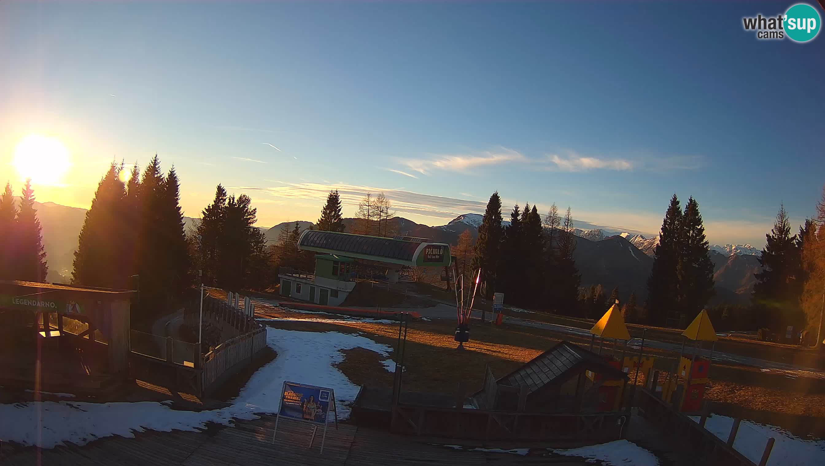 Cámara web Počivalo – Alpska Perla | Vista en vivo desde la estación de esquí Cerkno