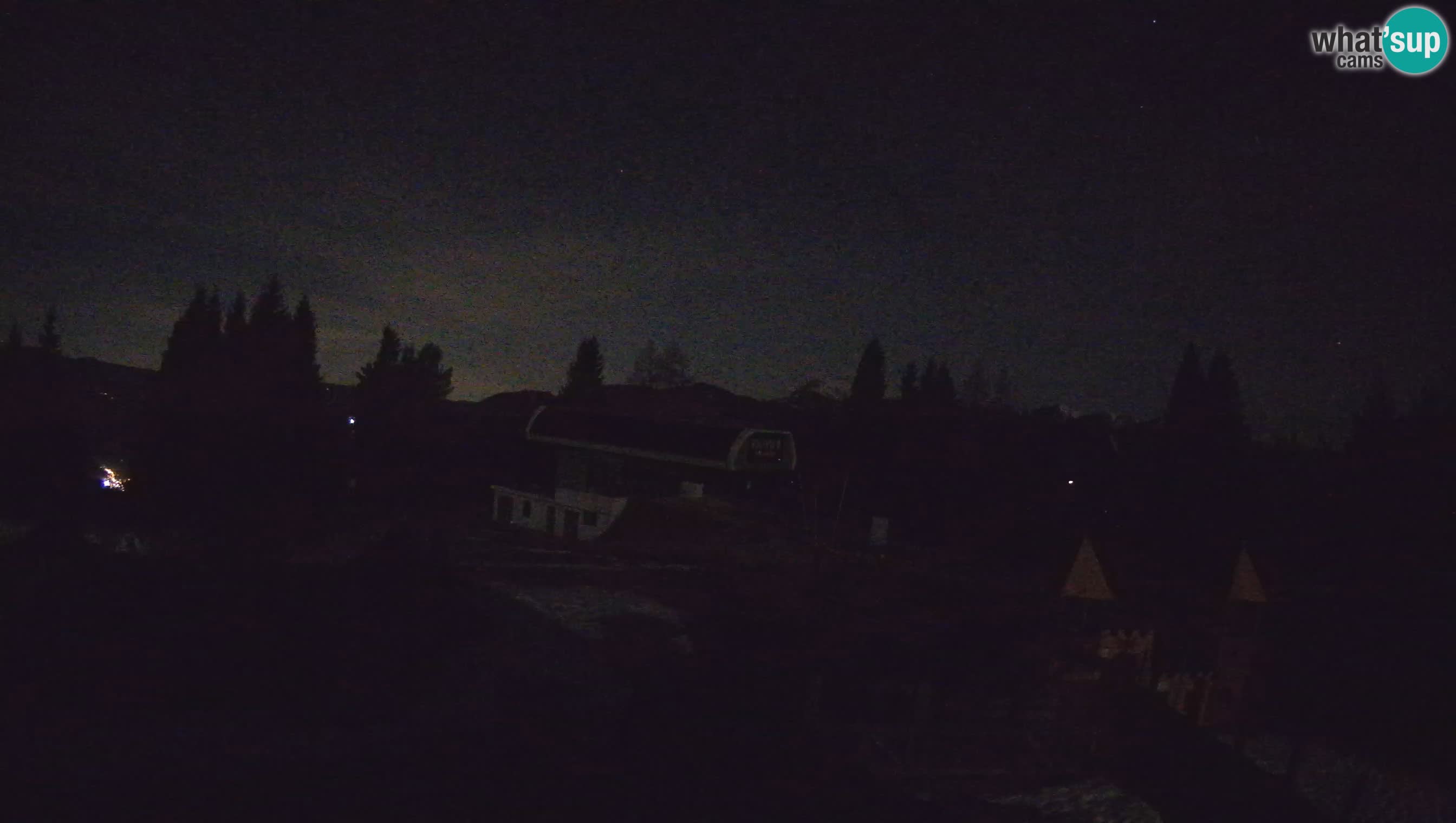 Webcam Počivalo – Alpska Perla | Vista live dalla stazione sciistica di Cerkno