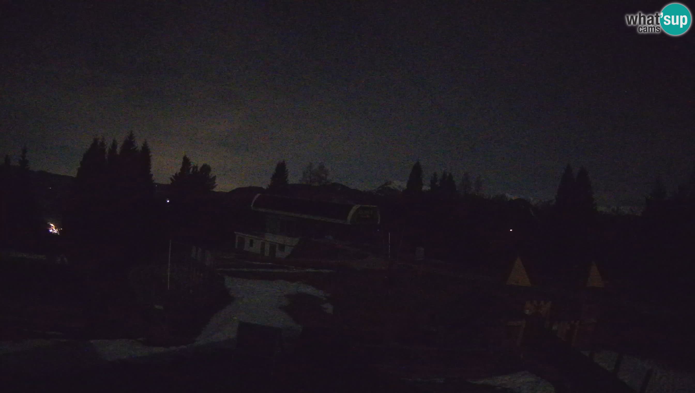 Webcam de la station de ski des Alpes slovènes à Cerkno Počivalo