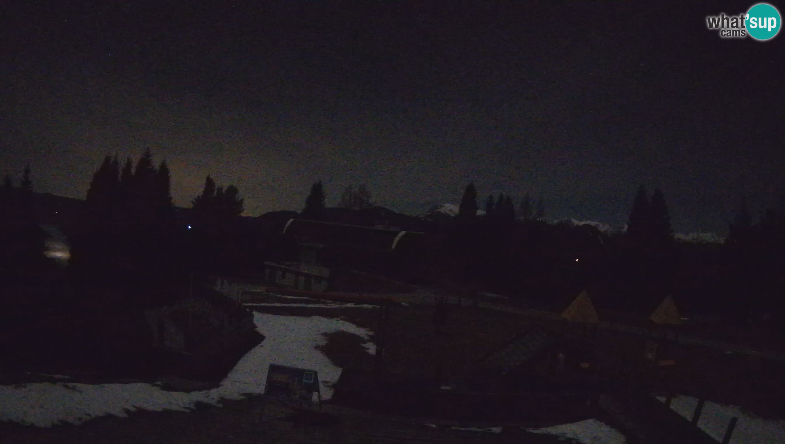 Webcam de la station de ski des Alpes slovènes à Cerkno Počivalo