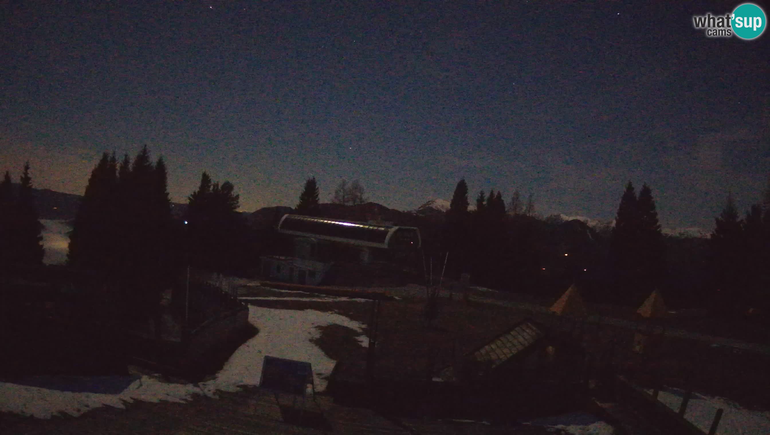 Webcam de la station de ski des Alpes slovènes à Cerkno Počivalo