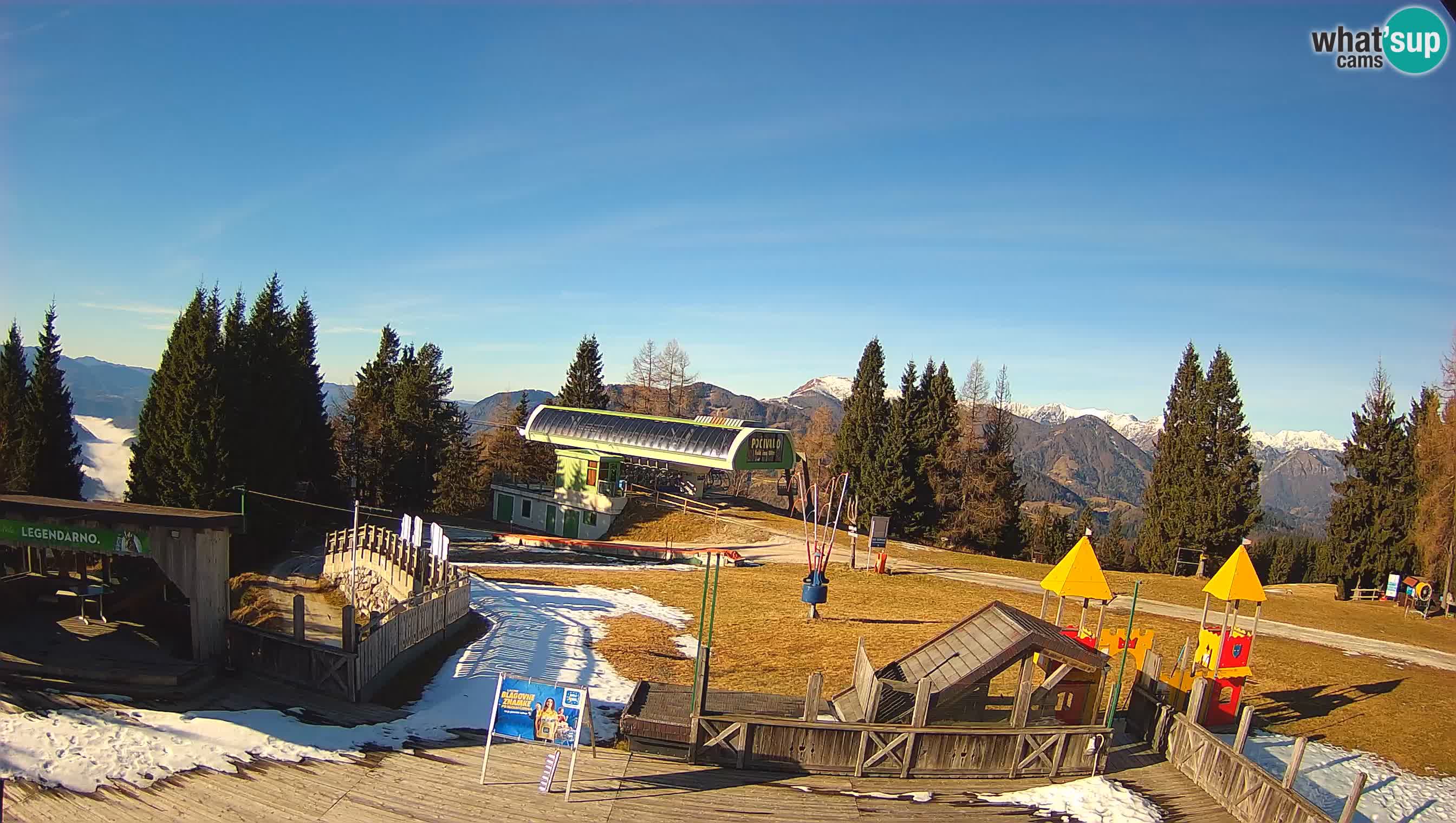 Web kamera Počivalo – Alpska Perla | Pogled uživo sa skijališta Cerkno