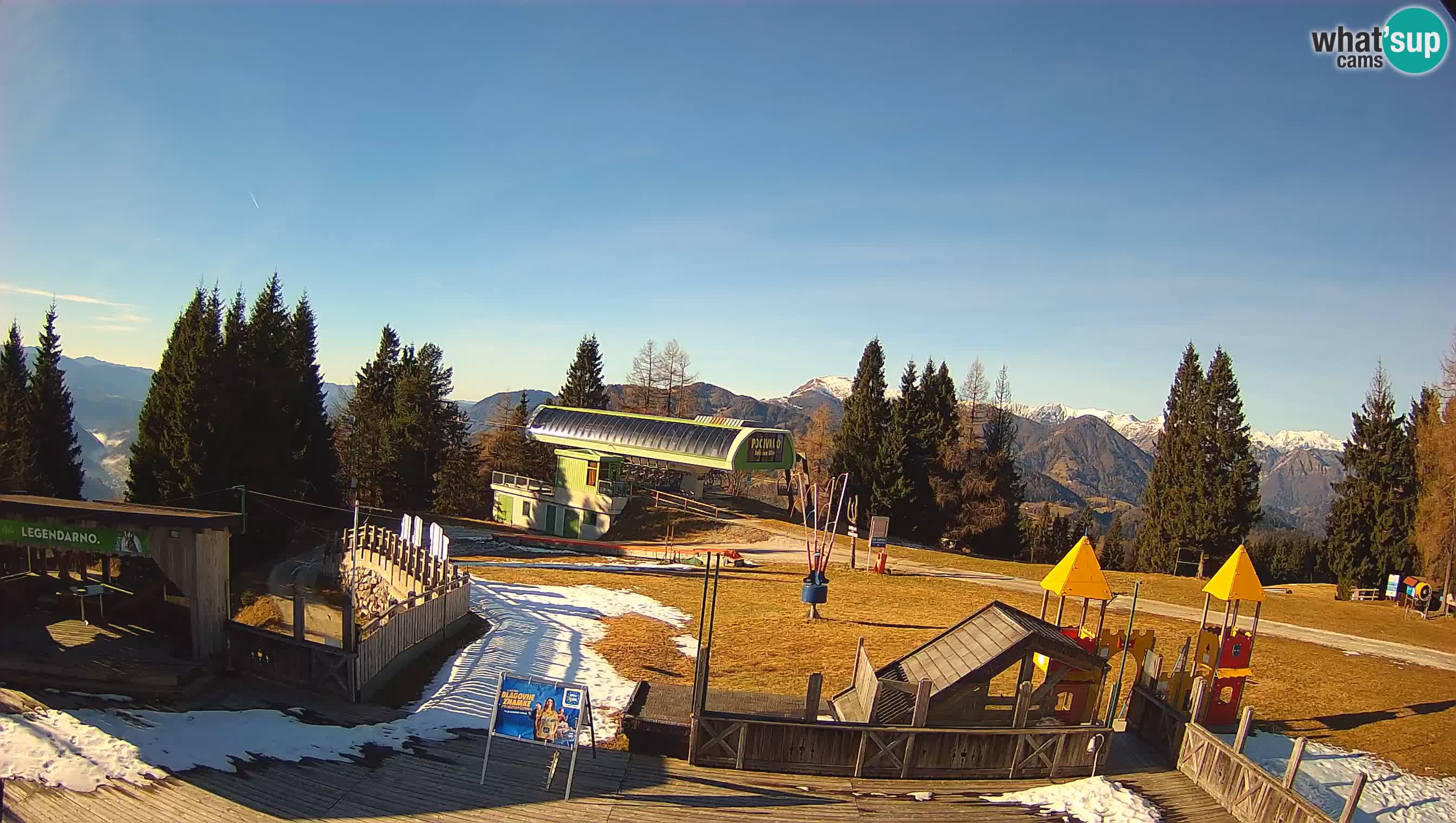 Web kamera Počivalo – Alpska Perla | Pogled uživo sa skijališta Cerkno