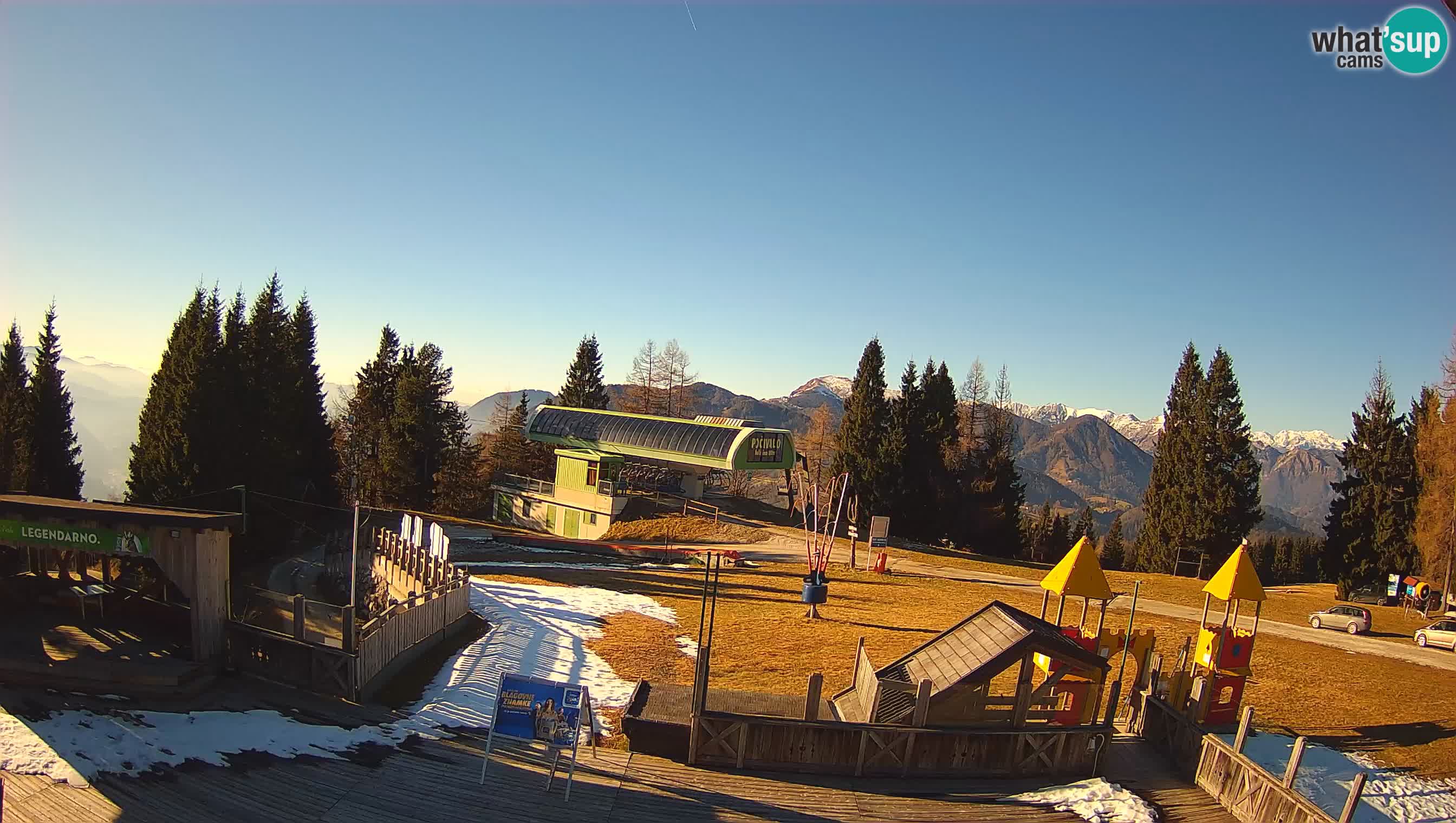 Cámara web Počivalo – Alpska Perla | Vista en vivo desde la estación de esquí Cerkno