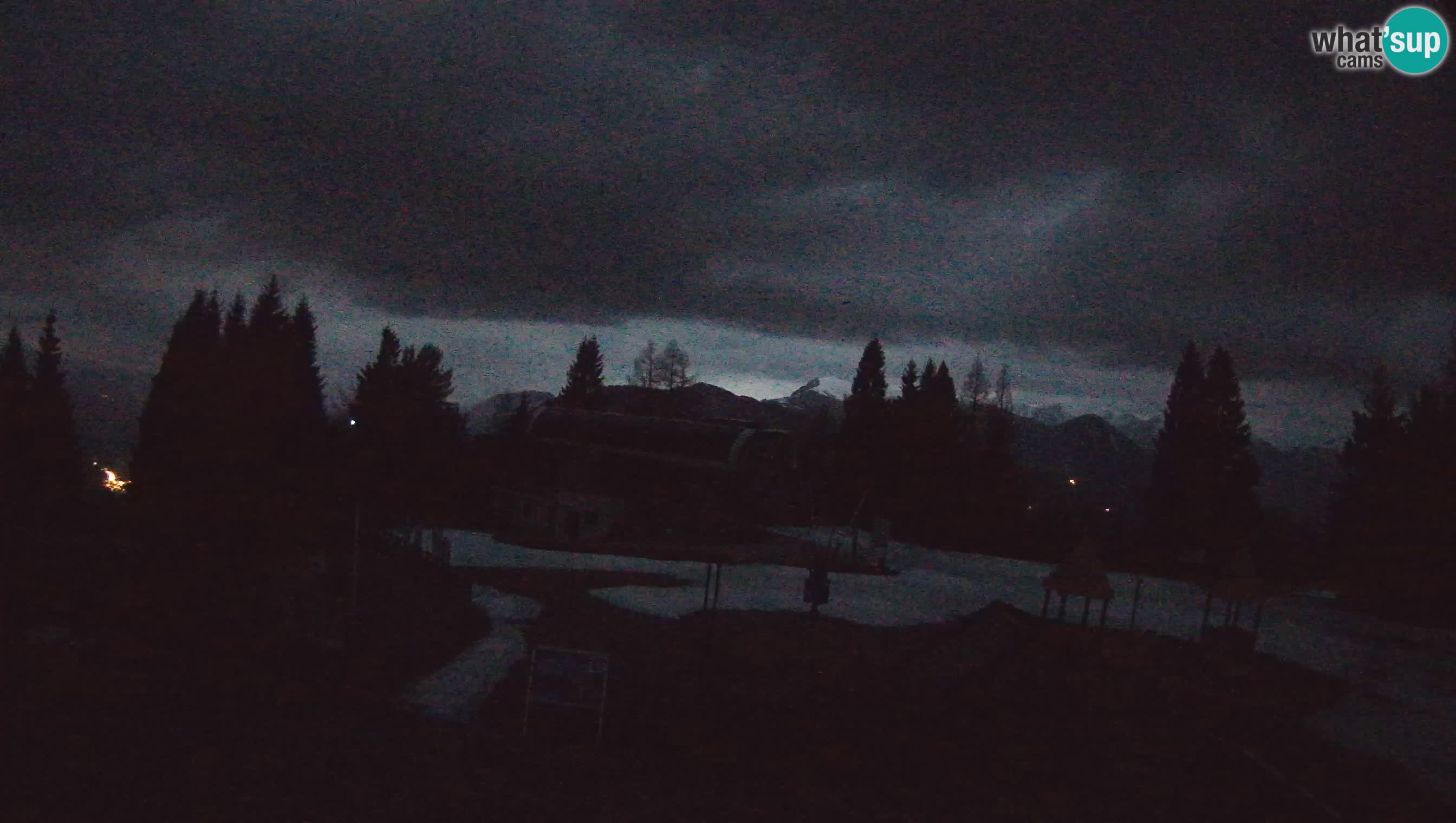 Webcam Počivalo – Alpska Perla | Vista live dalla stazione sciistica di Cerkno