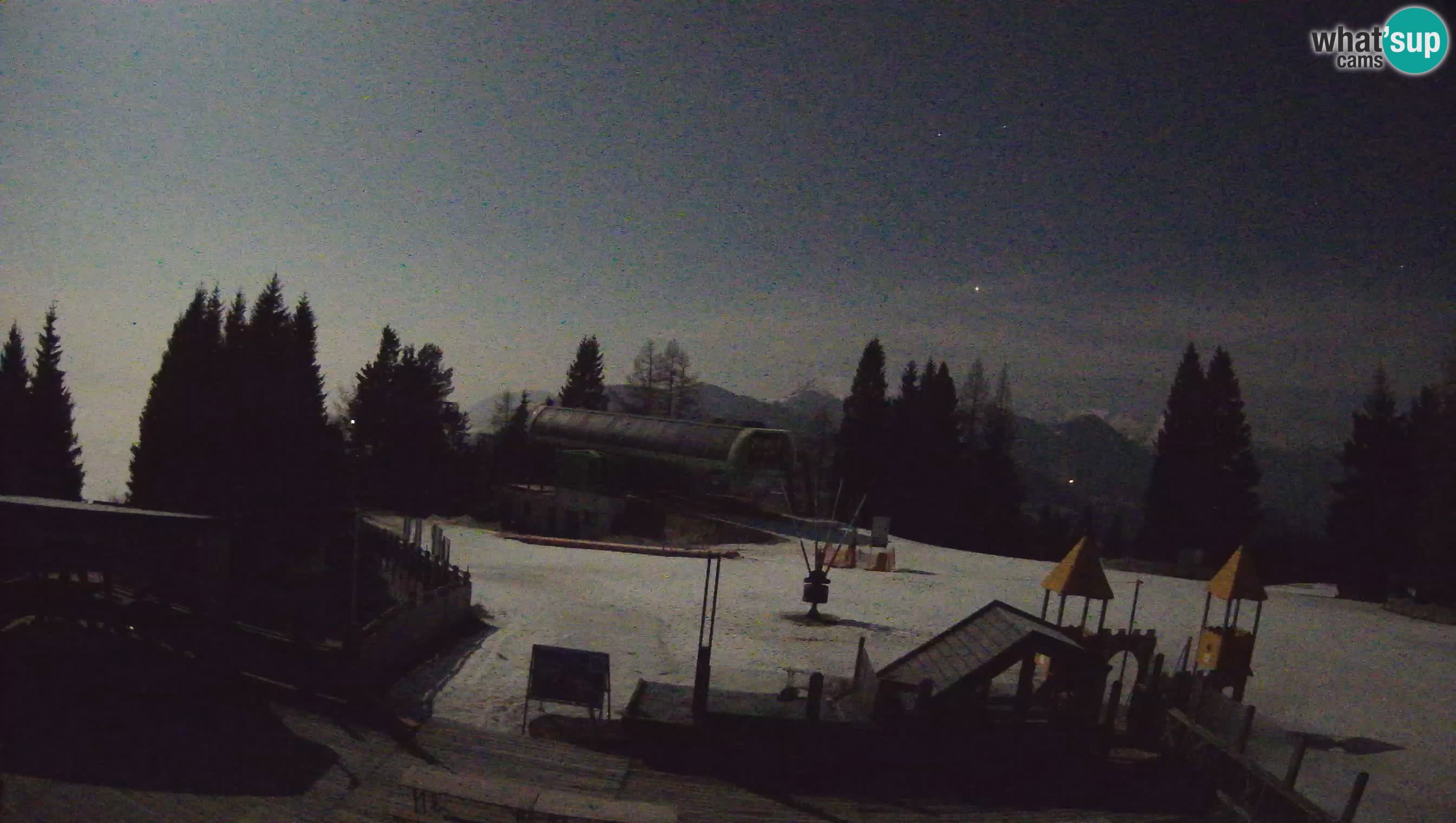 Web kamera Počivalo – Alpska Perla | Pogled uživo sa skijališta Cerkno