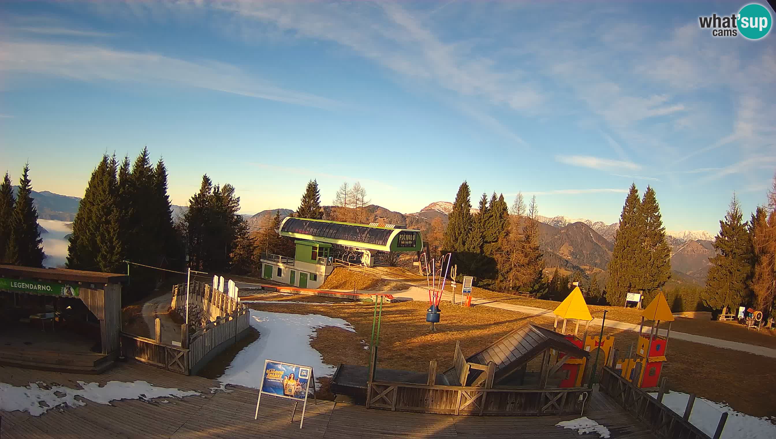 Cámara web Počivalo – Alpska Perla | Vista en vivo desde la estación de esquí Cerkno