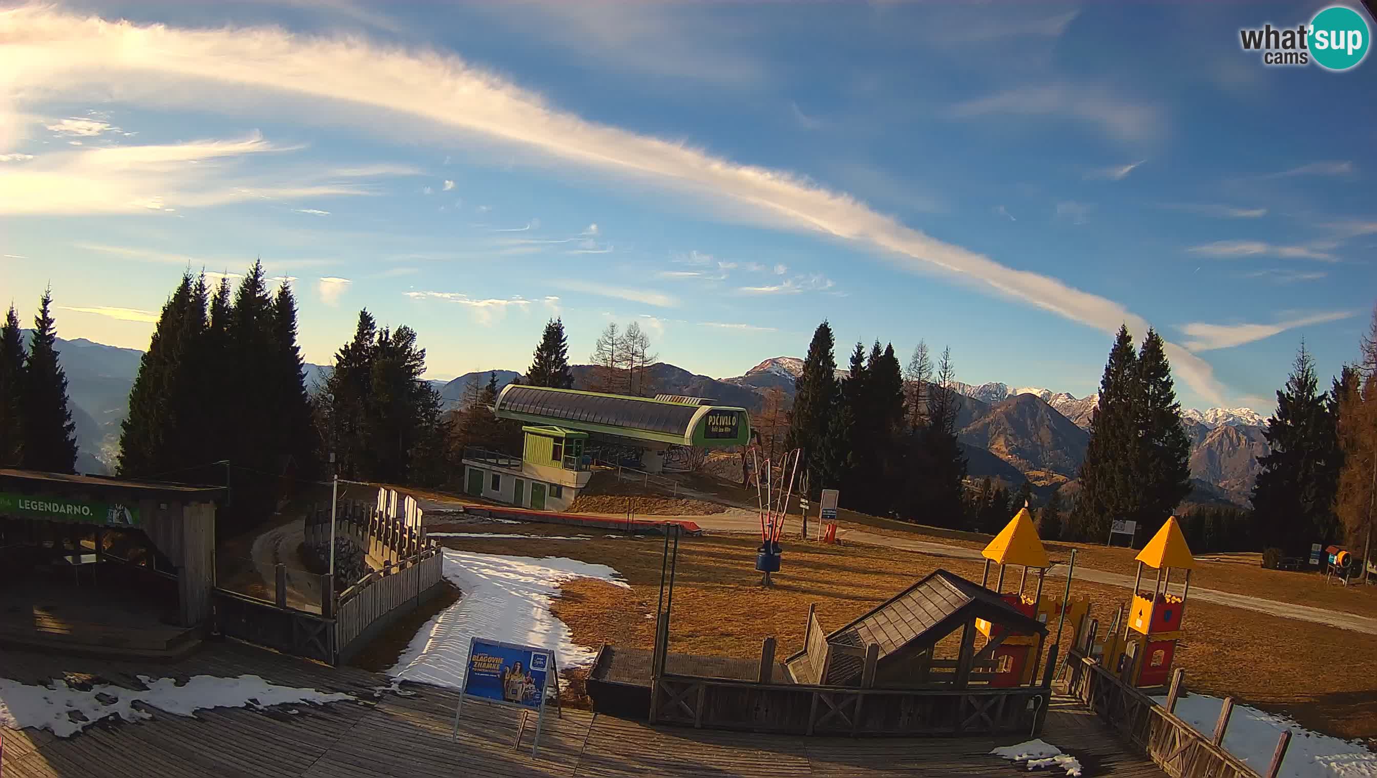 Webcam Počivalo – Alpska Perla | Vista live dalla stazione sciistica di Cerkno