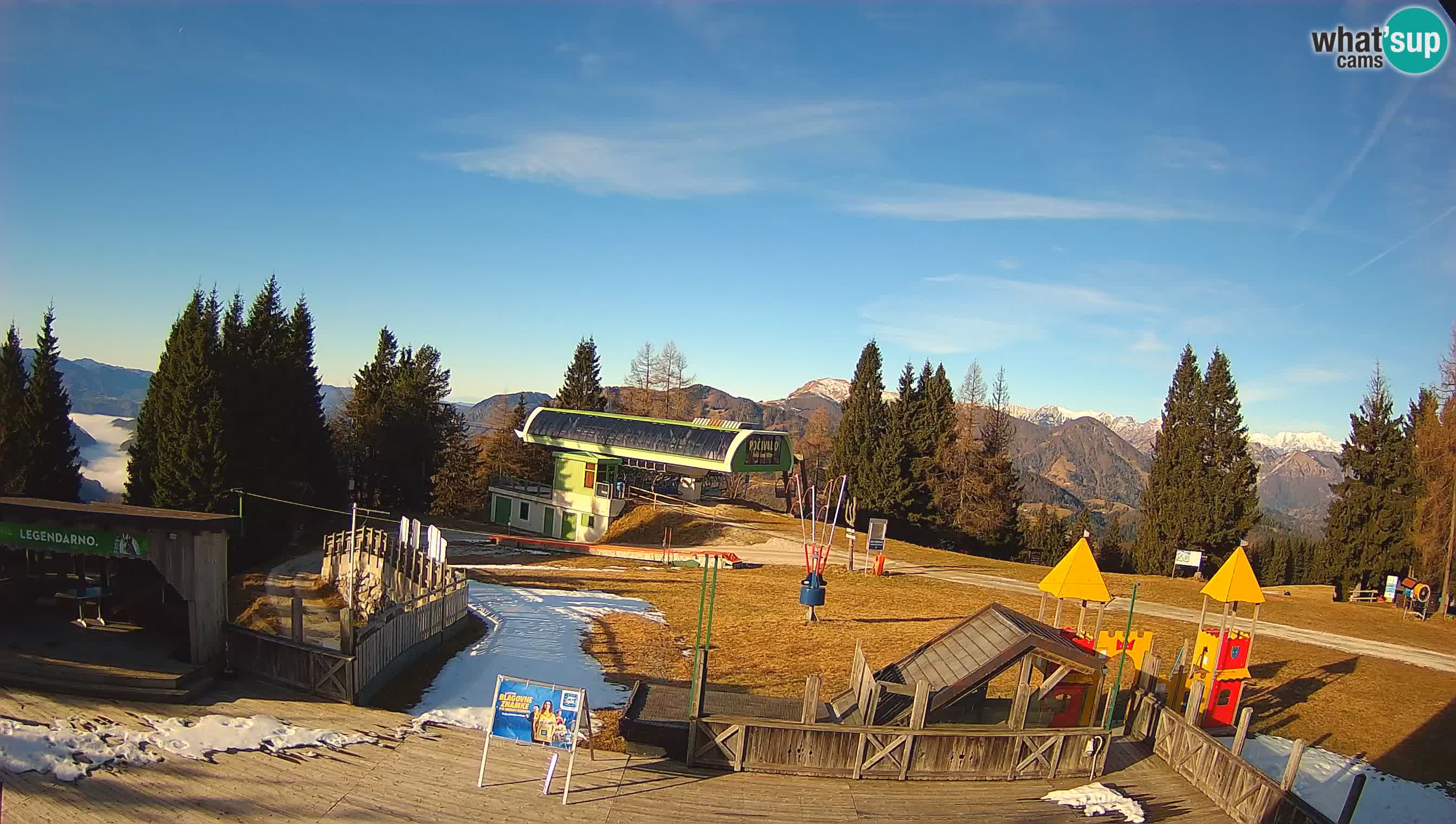 Web kamera Počivalo – Alpska Perla | Pogled uživo sa skijališta Cerkno