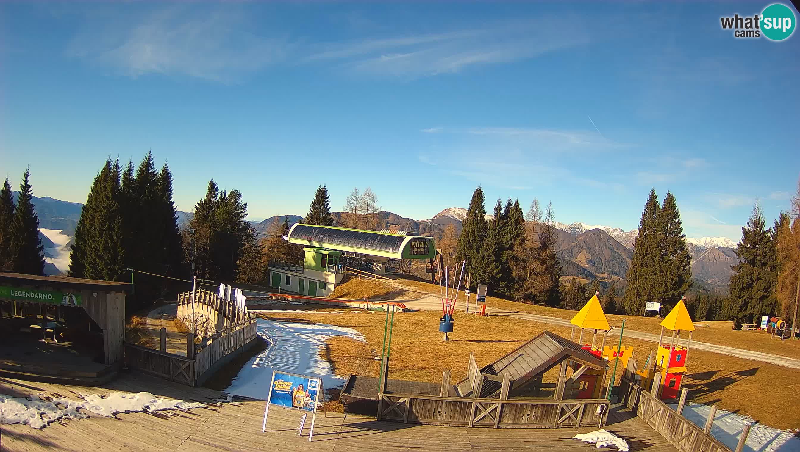Cámara web Počivalo – Alpska Perla | Vista en vivo desde la estación de esquí Cerkno