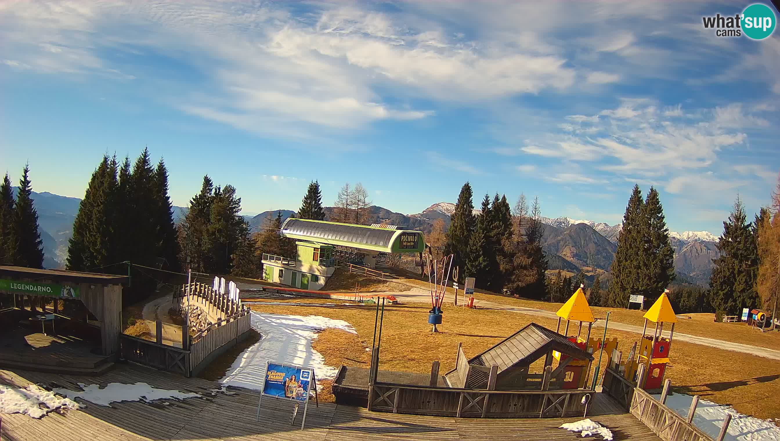 Web kamera Počivalo – Alpska Perla | Pogled uživo sa skijališta Cerkno