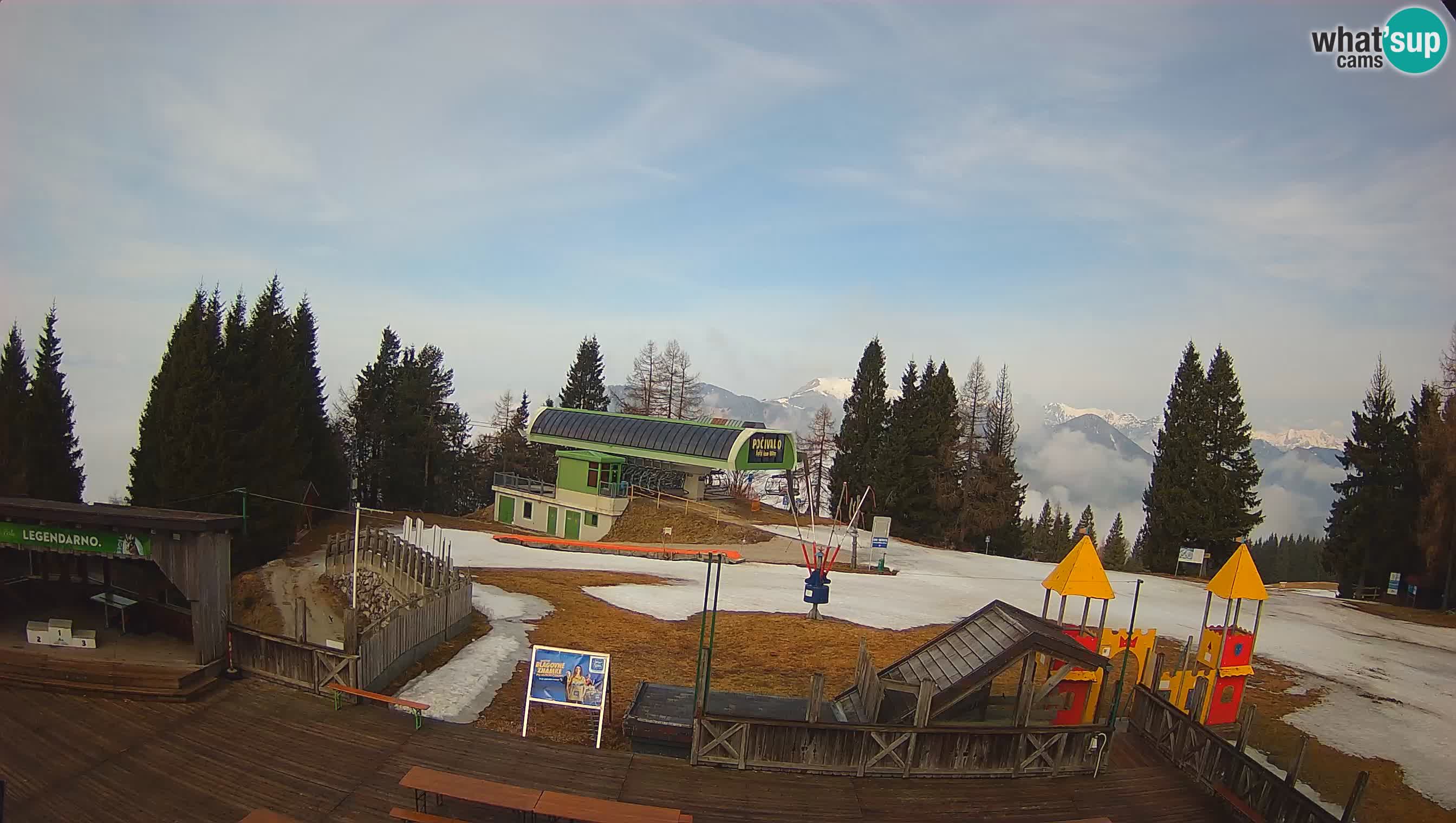 Web kamera Počivalo – Alpska Perla | Pogled uživo sa skijališta Cerkno