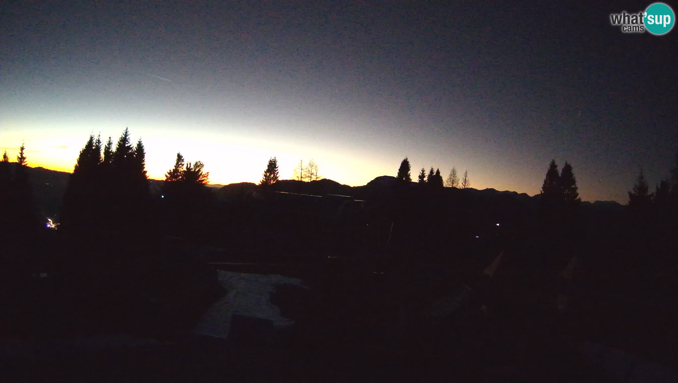 Webcam de la station de ski des Alpes slovènes à Cerkno Počivalo