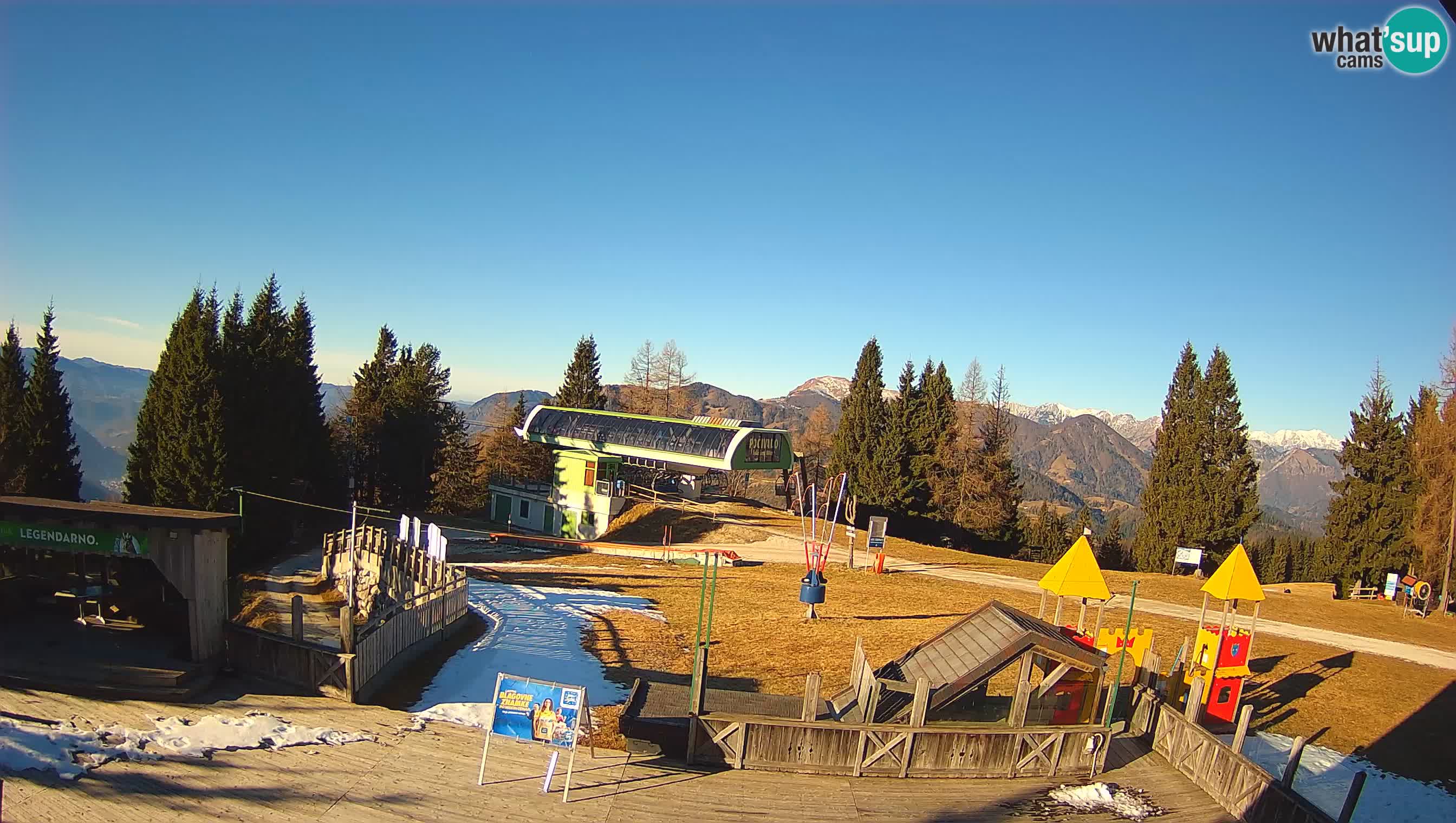 Cámara web Počivalo – Alpska Perla | Vista en vivo desde la estación de esquí Cerkno