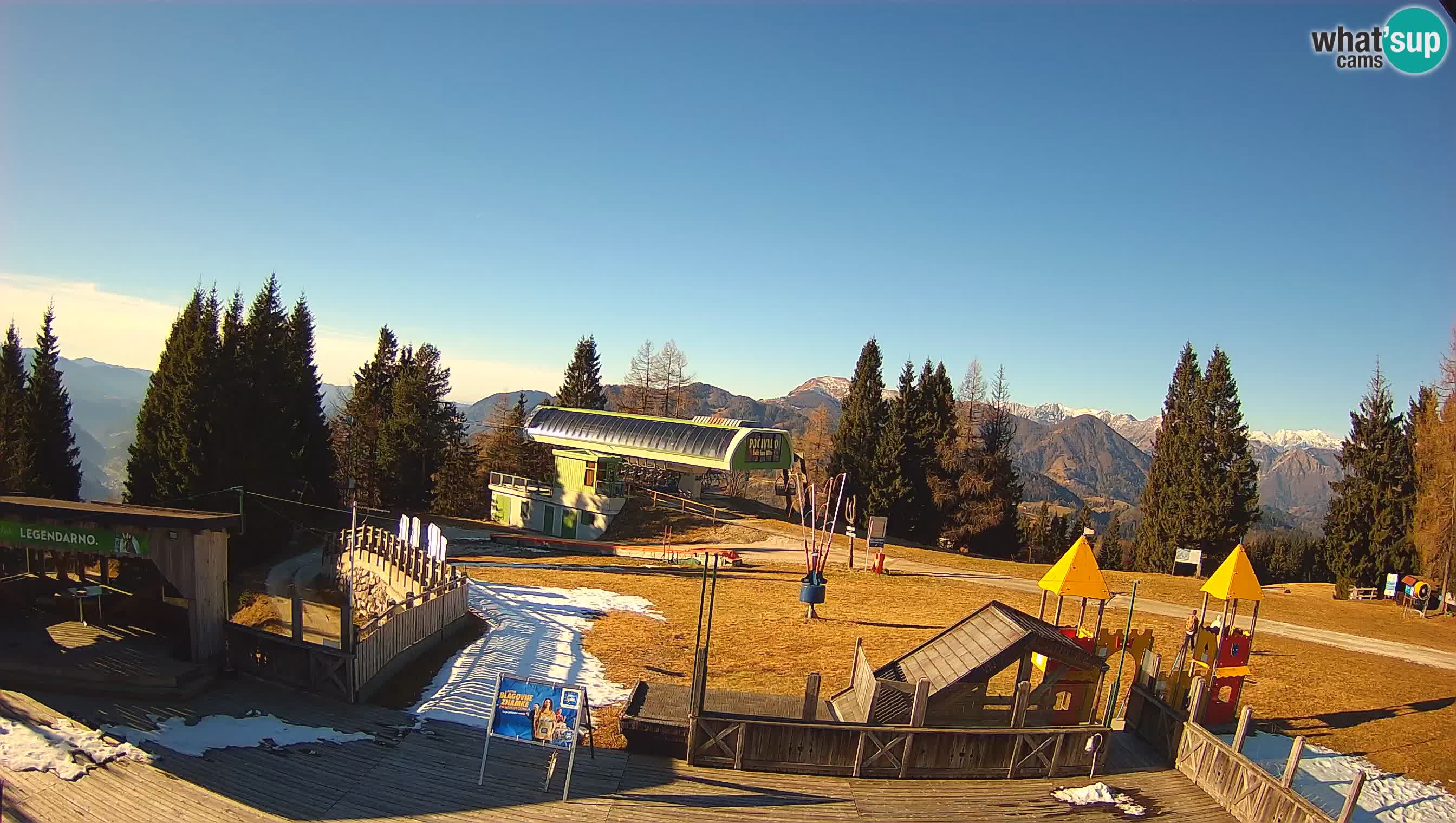 Web kamera Počivalo – Alpska Perla | Pogled uživo sa skijališta Cerkno