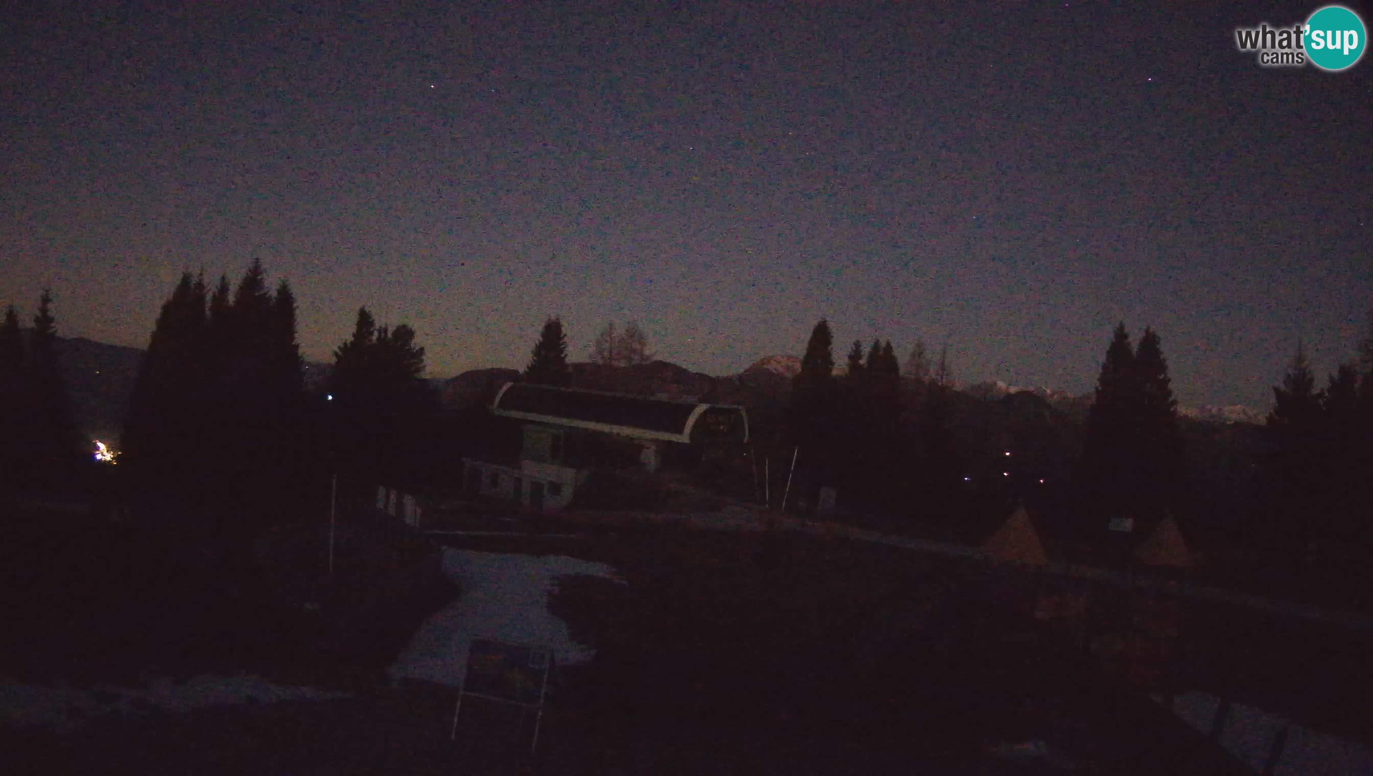 Webcam de la station de ski des Alpes slovènes à Cerkno Počivalo