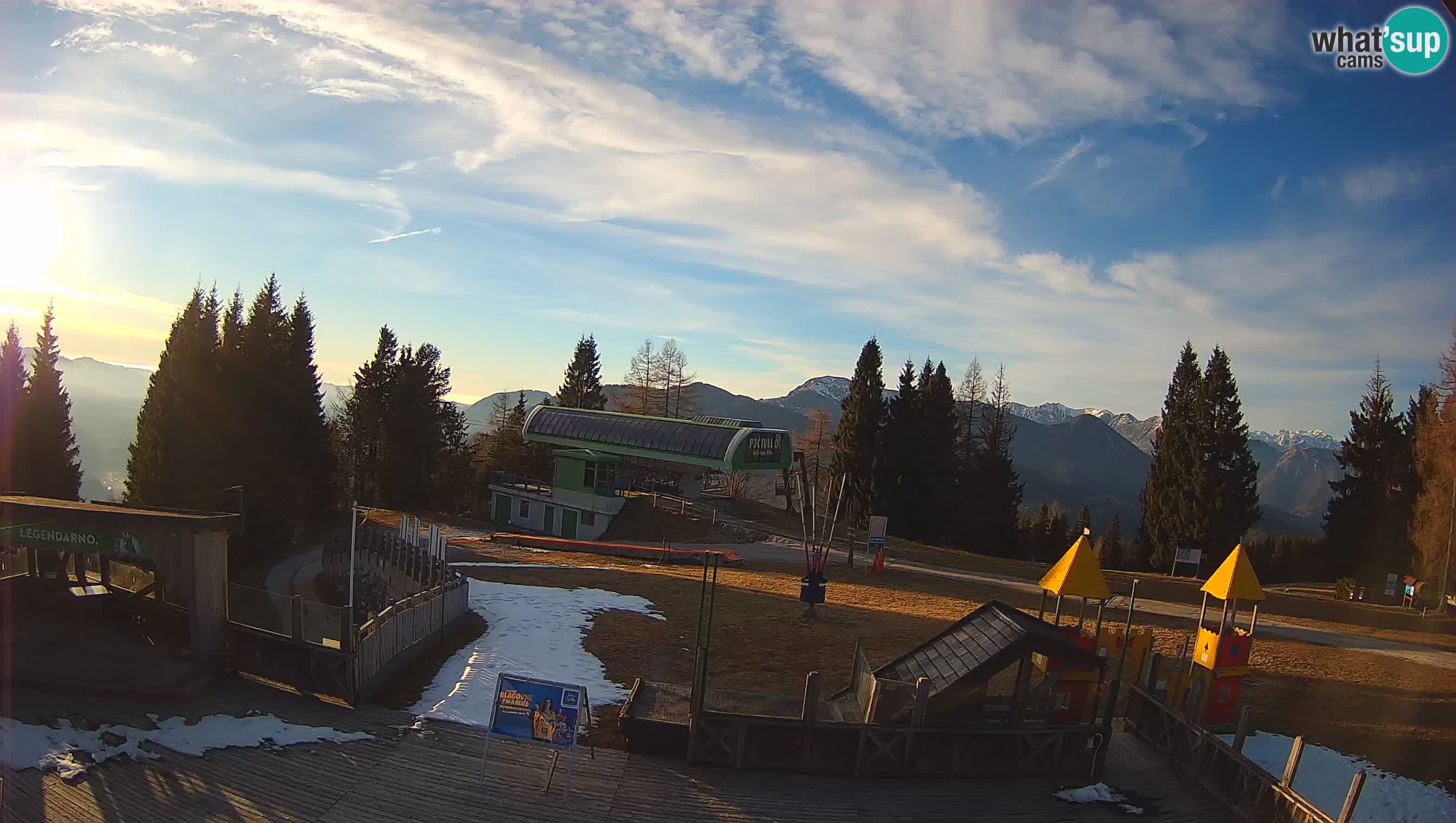 Webcam Počivalo – Alpska Perla | Liveblick vom Skigebiet Cerkno