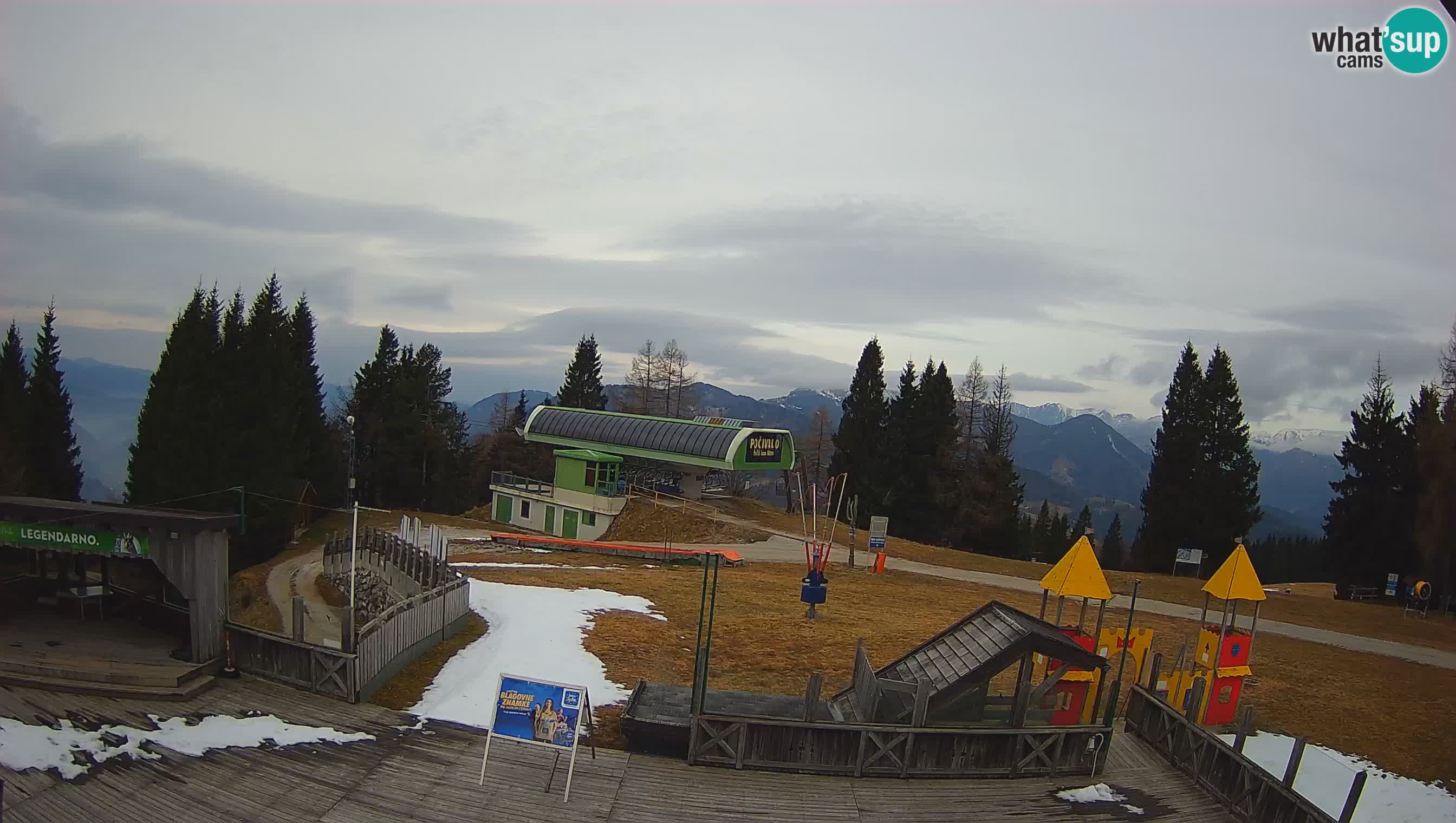 Web kamera Počivalo – Alpska Perla | Pogled uživo sa skijališta Cerkno