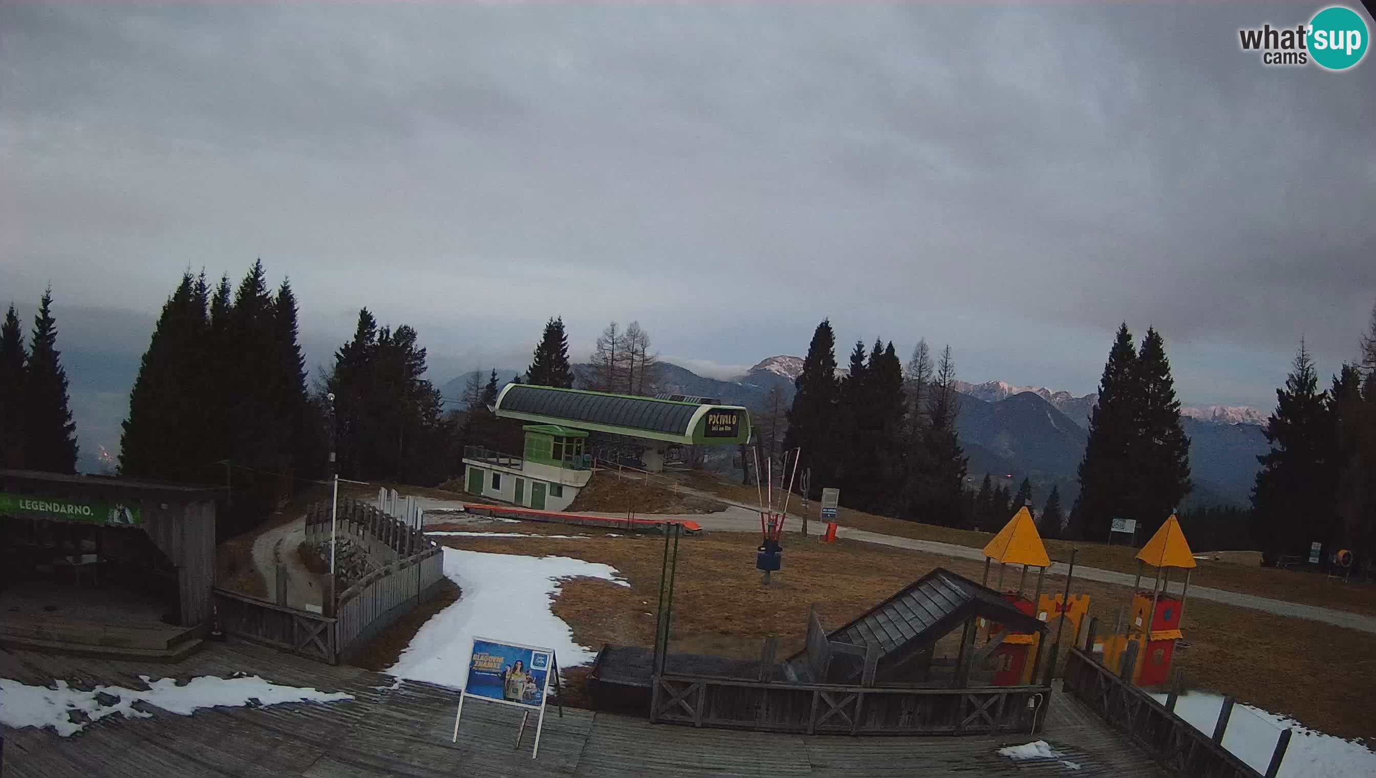 Webcam Počivalo – Alpska Perla | Vista live dalla stazione sciistica di Cerkno