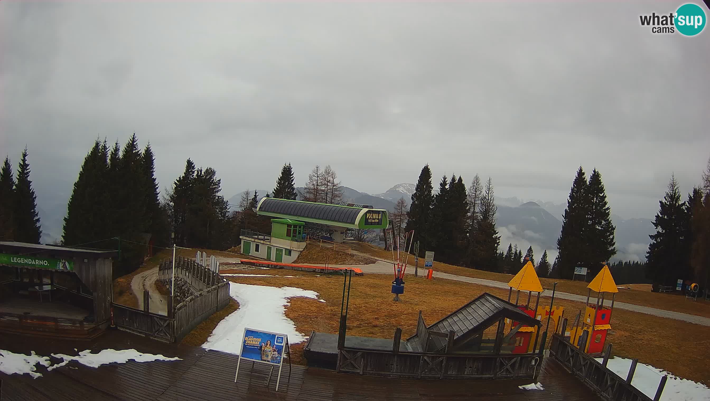 Cámara web Počivalo – Alpska Perla | Vista en vivo desde la estación de esquí Cerkno